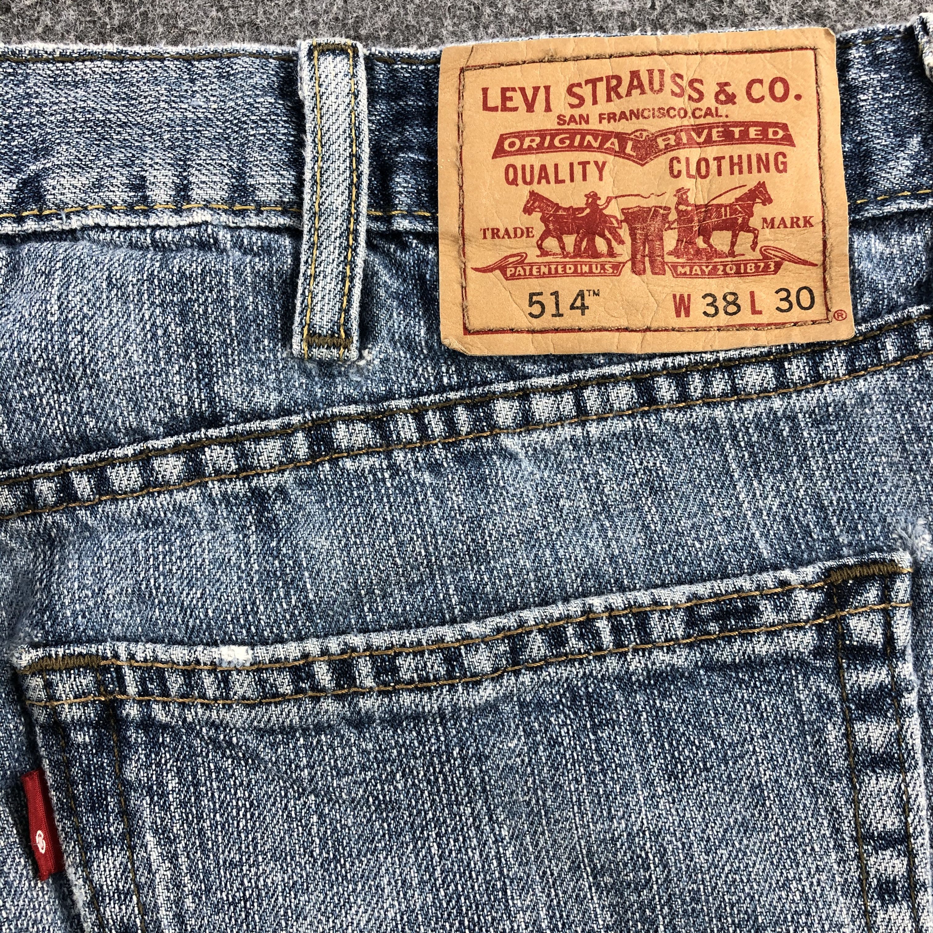 Levi's × Vintage Vintage Blue Wash Levis 514 Jeans-JM1892 Size US 39 - 6 Thumbnail