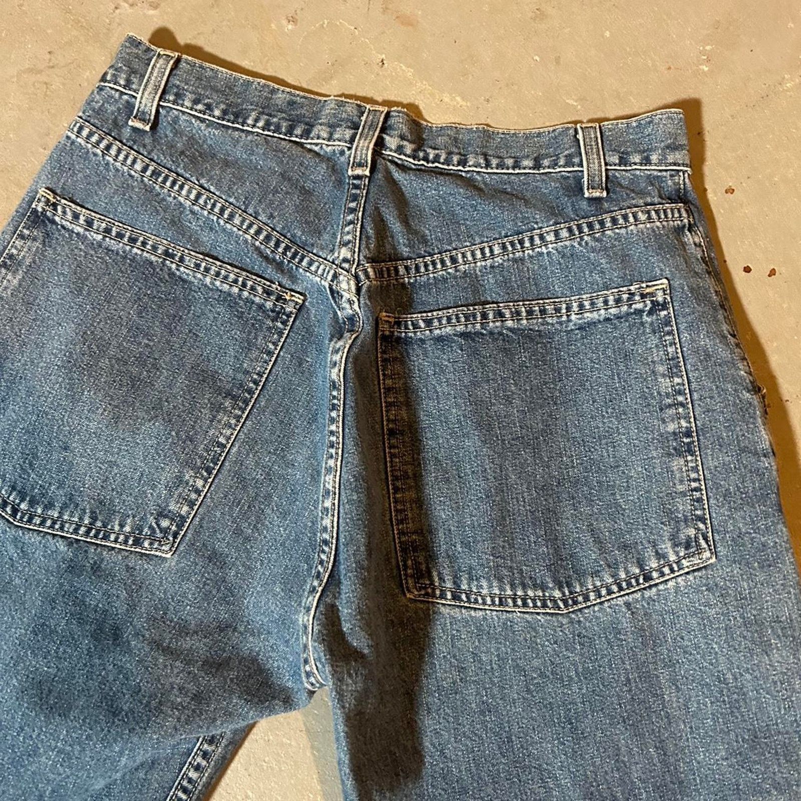 Levi's 90s levis silver tab jeans blue Size US 34 / EU 50 - 2 Thumbnail
