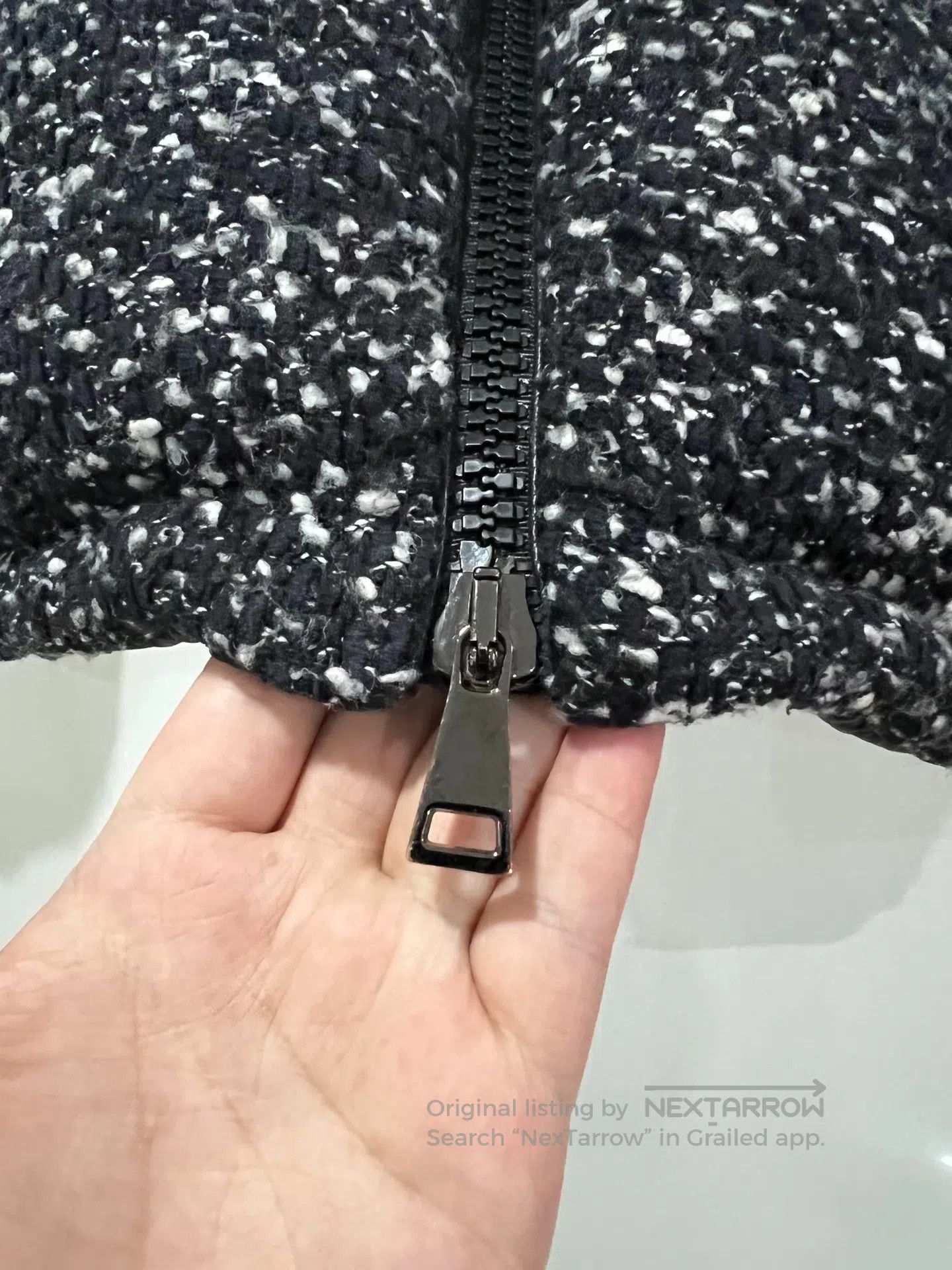 Moncler Moncler Girotte Emblem Spliced, woven with delicate patter Size US XL / EU 56 / 4 - 5 Thumbnail