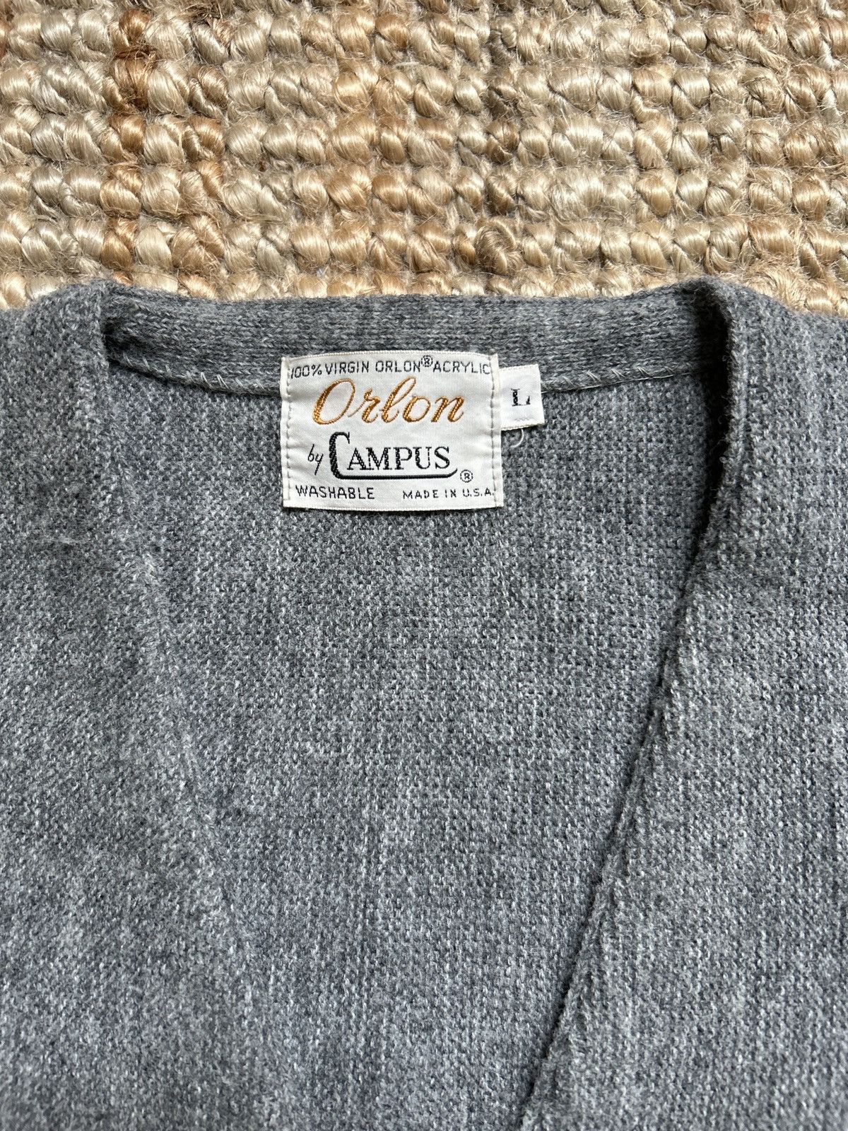 Vintage Vintage Acrylic Cardigan Size US L / EU 52-54 / 3 - 3 Thumbnail