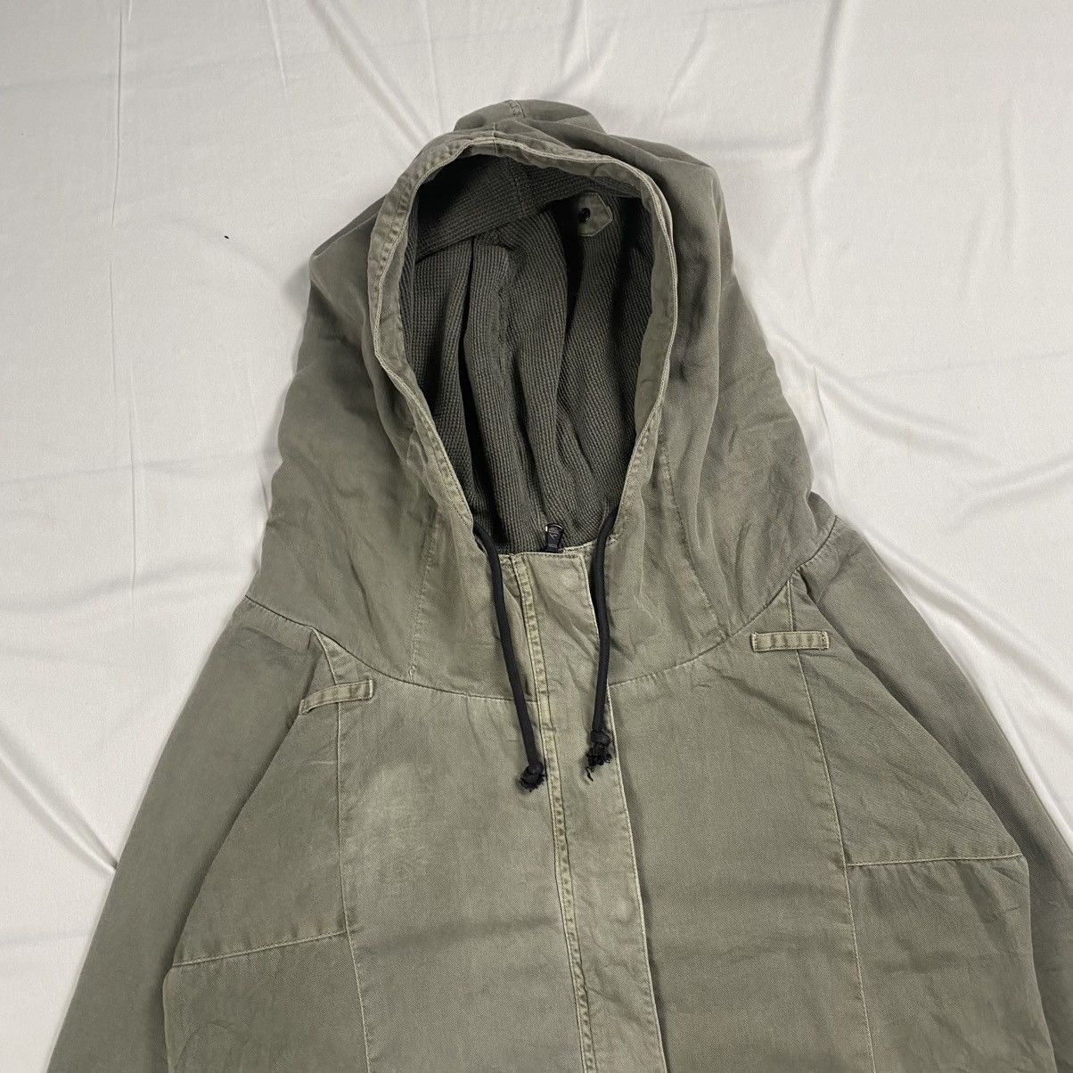 Quiksilver Rare y2k Quiksilver Surf Jumbo Hoodie Parkas Fishtail Size US M / EU 48-50 / 2 - 4 Thumbnail