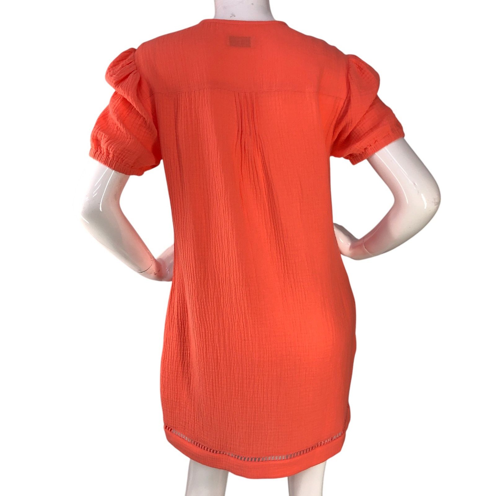 UNTUCKit Untuckit For Her Womens Size S Dress Kasey Gauze Coral Size S / US 4 / IT 40 - 7 Thumbnail