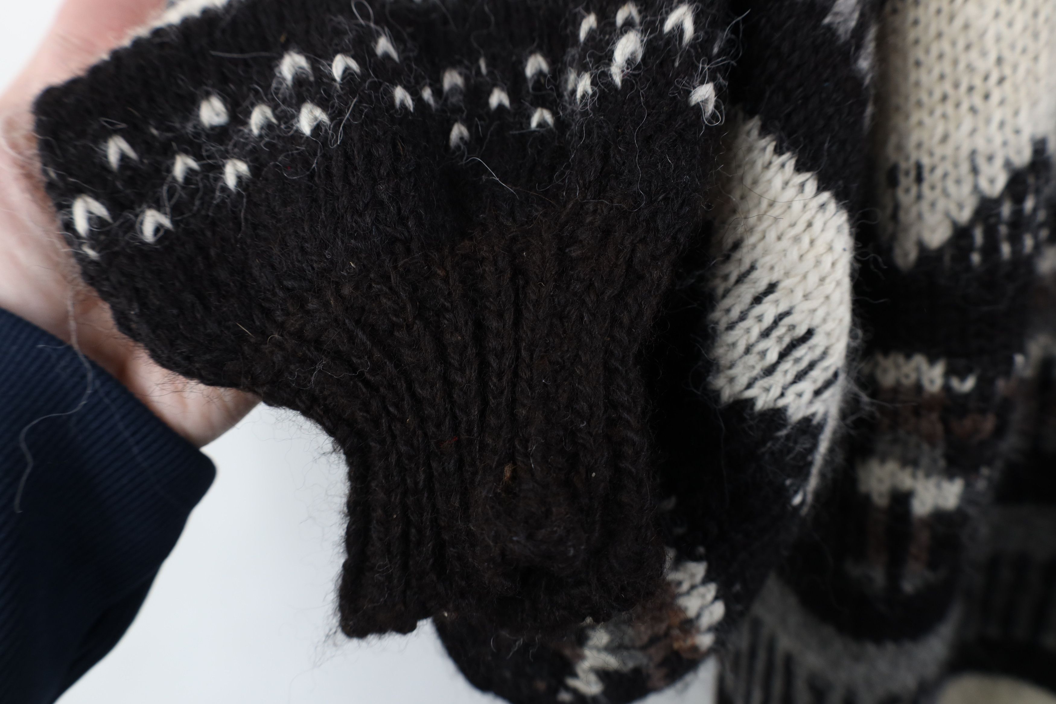 Vintage Vintage 90s Streetwear Fair Isle Knit Sweater Earth Tone Size US L / EU 52-54 / 3 - 6 Thumbnail