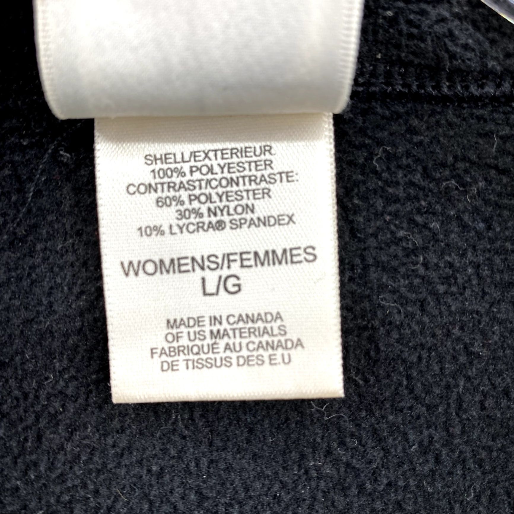 The North Face The North Face Sweater Women Large Black Fleece Pullover 1/4 Zip Base Layer Gorpcore Size L / US 10 / IT 46 - 6 Thumbnail