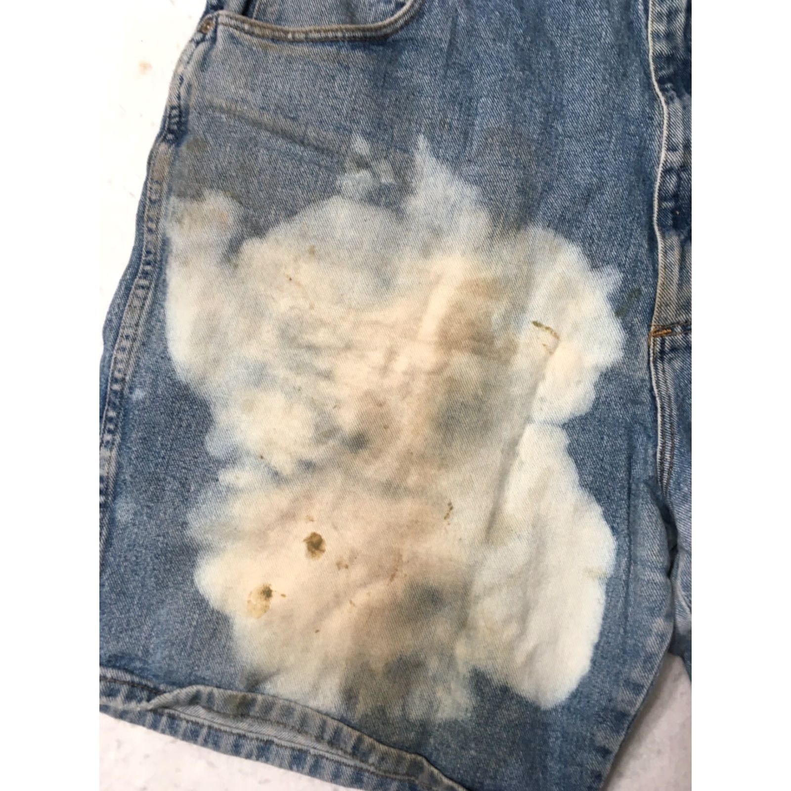 Wrangler Wrangler Men's Blue Jean Shorts Bermuda Size 36 Silver Edition acid washed Blue Jeans Bermuda Mens 36 Silver Edition Wrangler Shorts Size US 36 / EU 52 - 6 Thumbnail