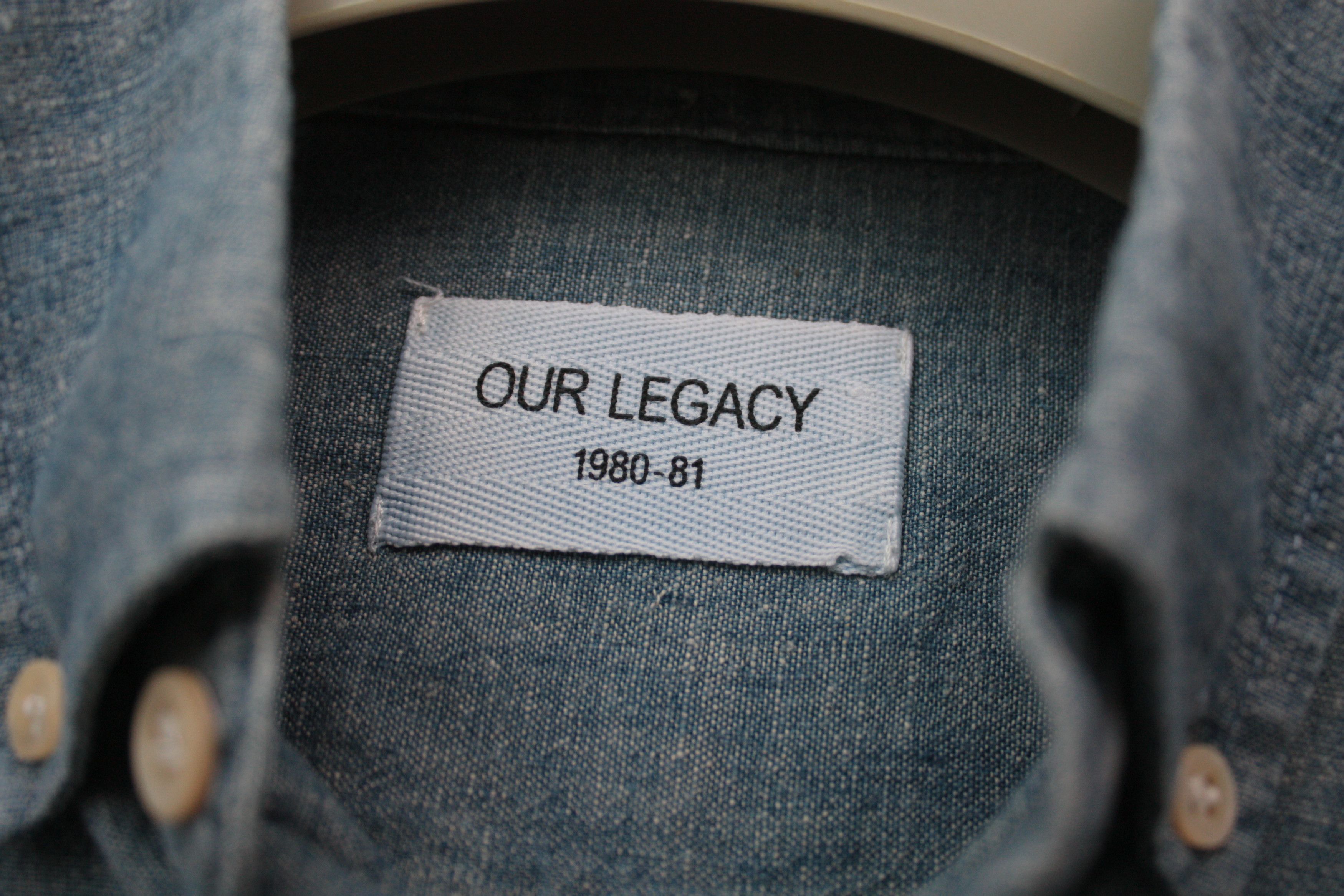 Our Legacy Our Legacy Blue Long Sleeve Shirt Men's Small Size US S / EU 44-46 / 1 - 6 Thumbnail