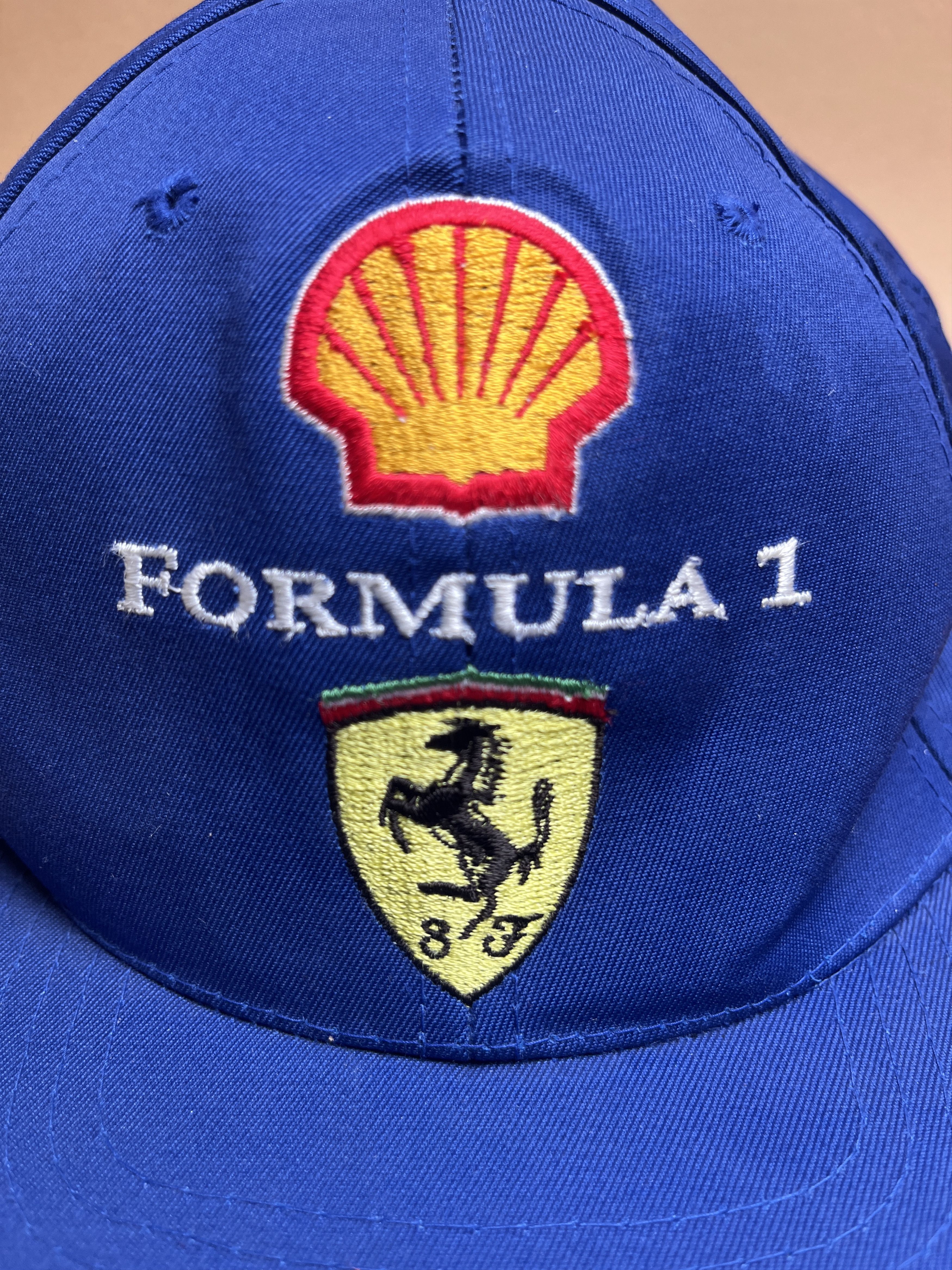 Ferrari Ferrari x Shell F1 Cap | Blue Snapback Size ONE SIZE - 2 Thumbnail