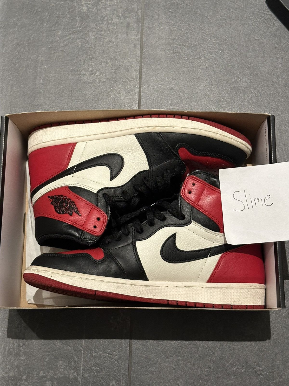 Jordan Brand Jordan 1 Black toe Size US 9 / EU 42 - 1 Thumbnail