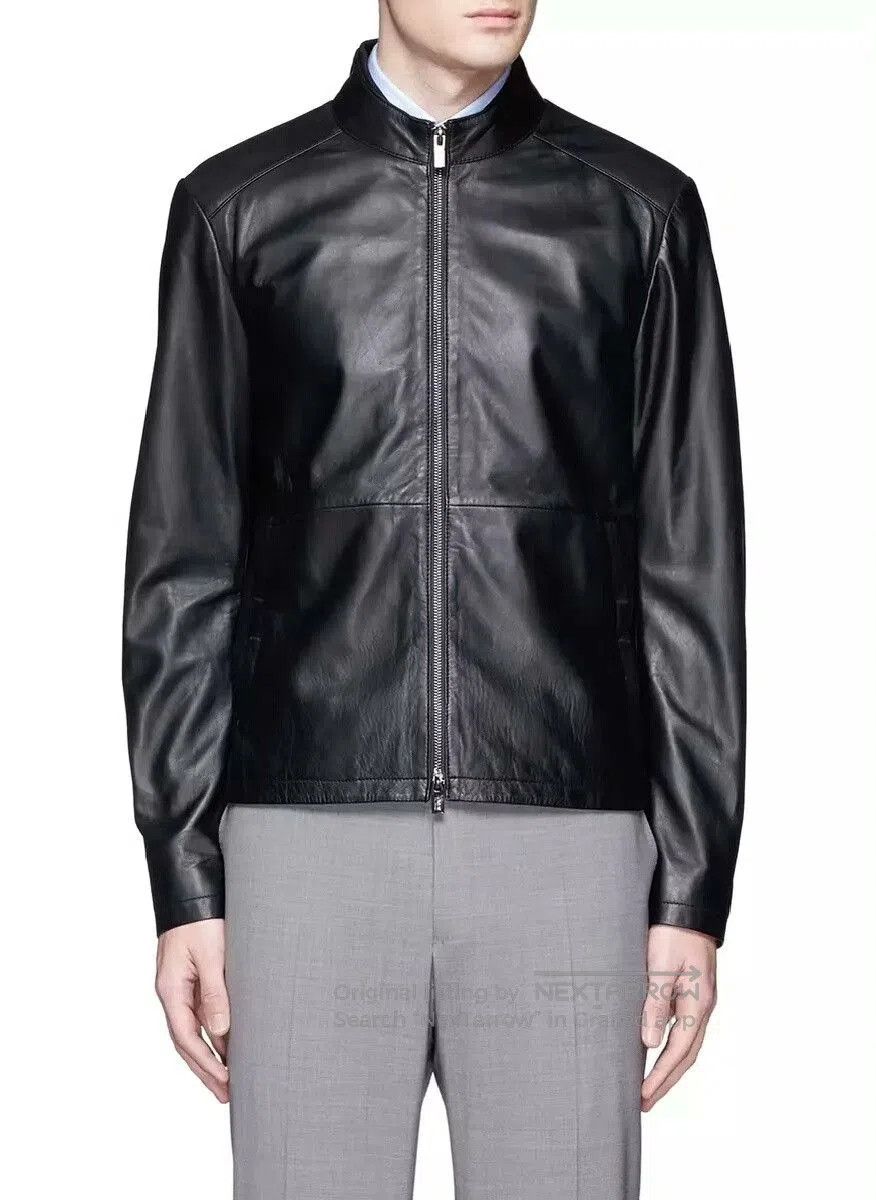Armani Collezioni Armani Collezioni Leather Jacket. Size US M / EU 48-50 / 2 - 8 Thumbnail