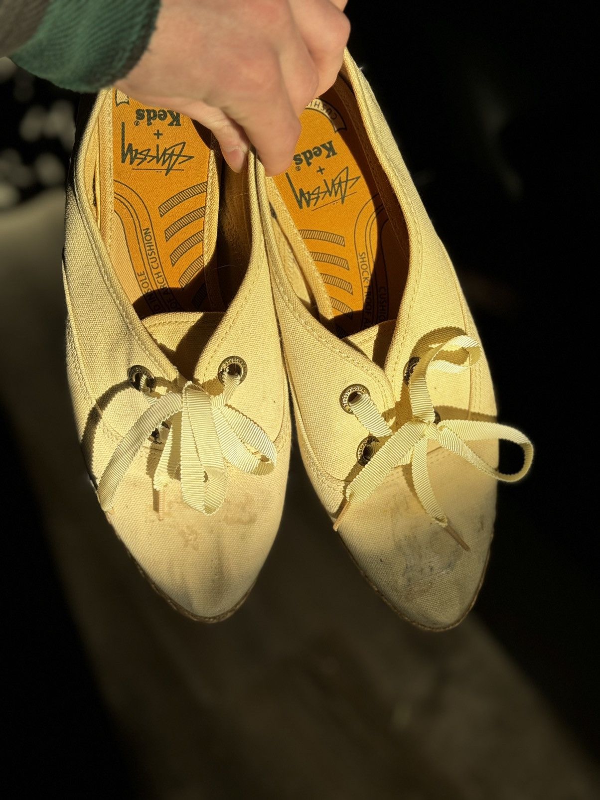 Keds × Stussy × Vintage Vintage stüssy x Keds Shoes size 9 Size US 9 / IT 39 - 7 Thumbnail