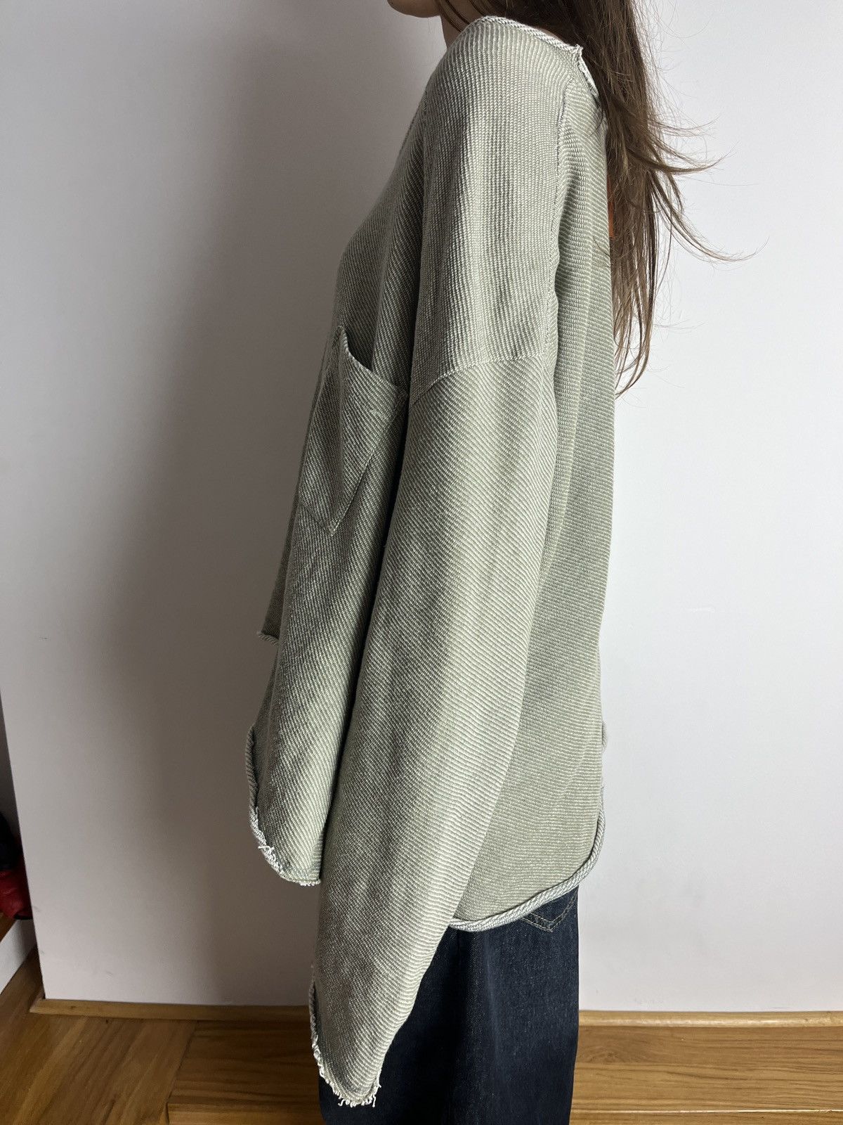 Other DDP Ewa I Walla Gray Cotton Sweatshirt Size L Size L / US 10 / IT 46 - 2 Thumbnail