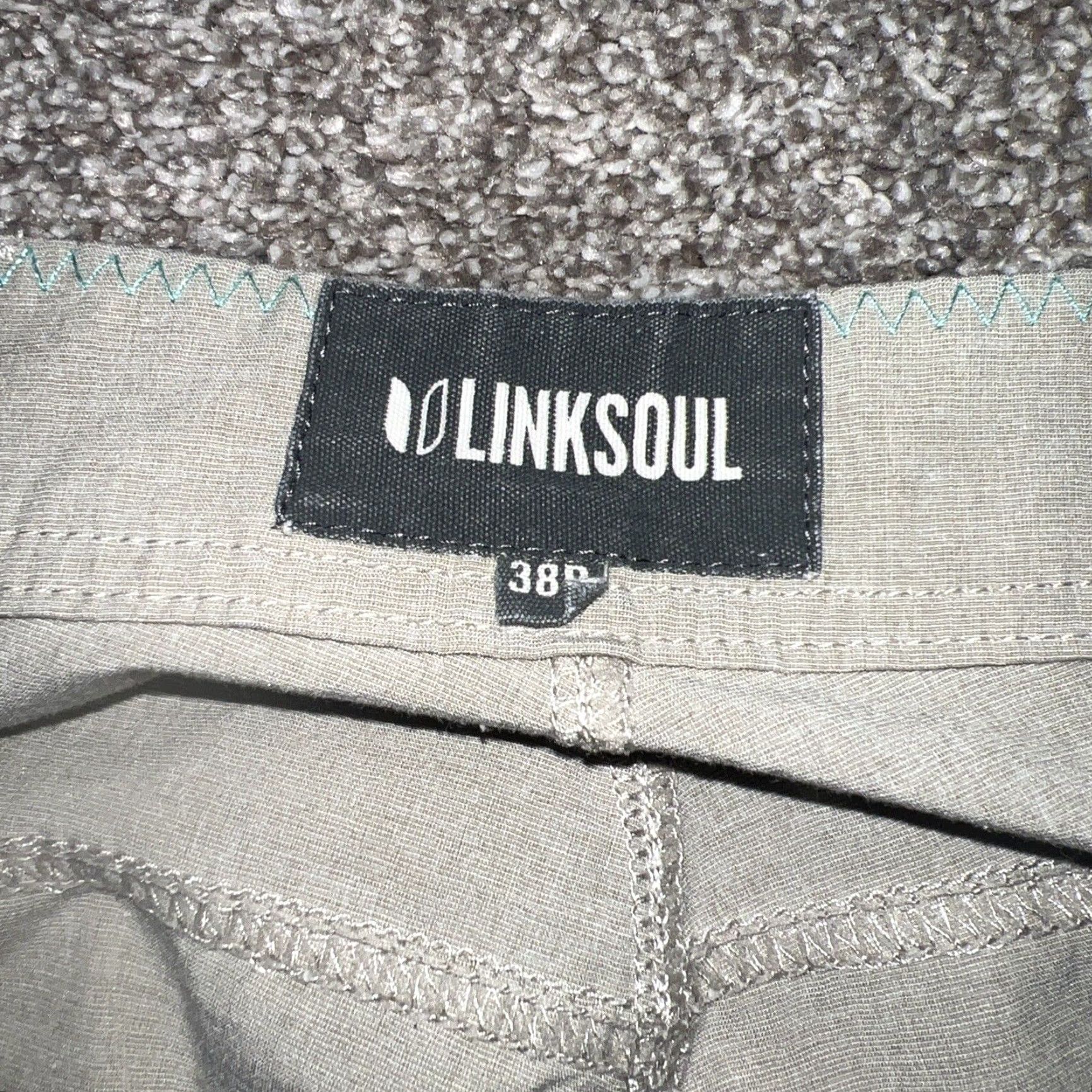 Vintage VINTAGE Linksoul Men's Chino Pants Size 38 Regular Beige 32-Inch Inseam Size US 38 / EU 54 - 3 Thumbnail
