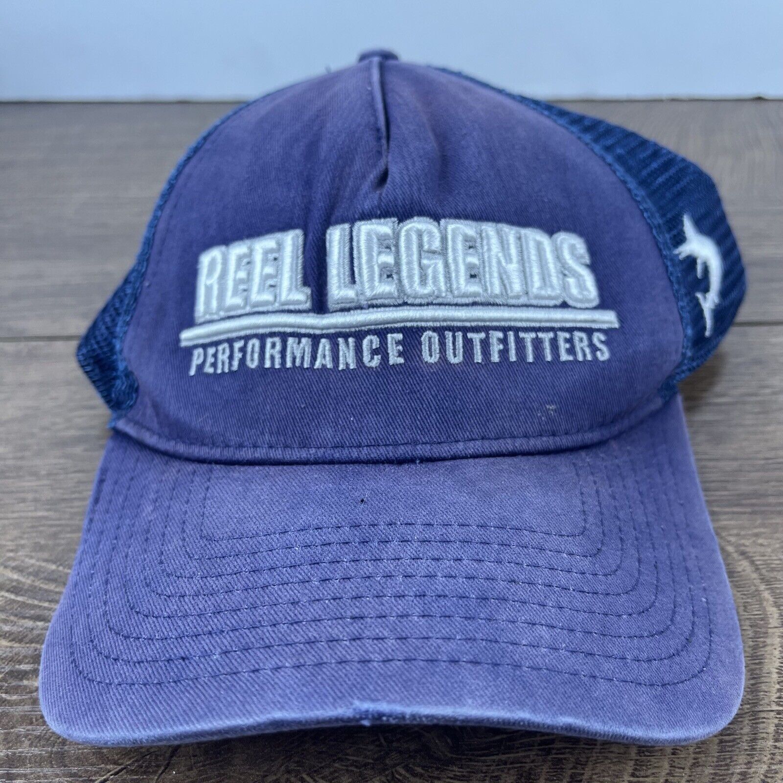 Reel Legends Reel Legend Performance Snapback Hat Blue Adjustable Hat Blu Size ONE SIZE - 1 Thumbnail