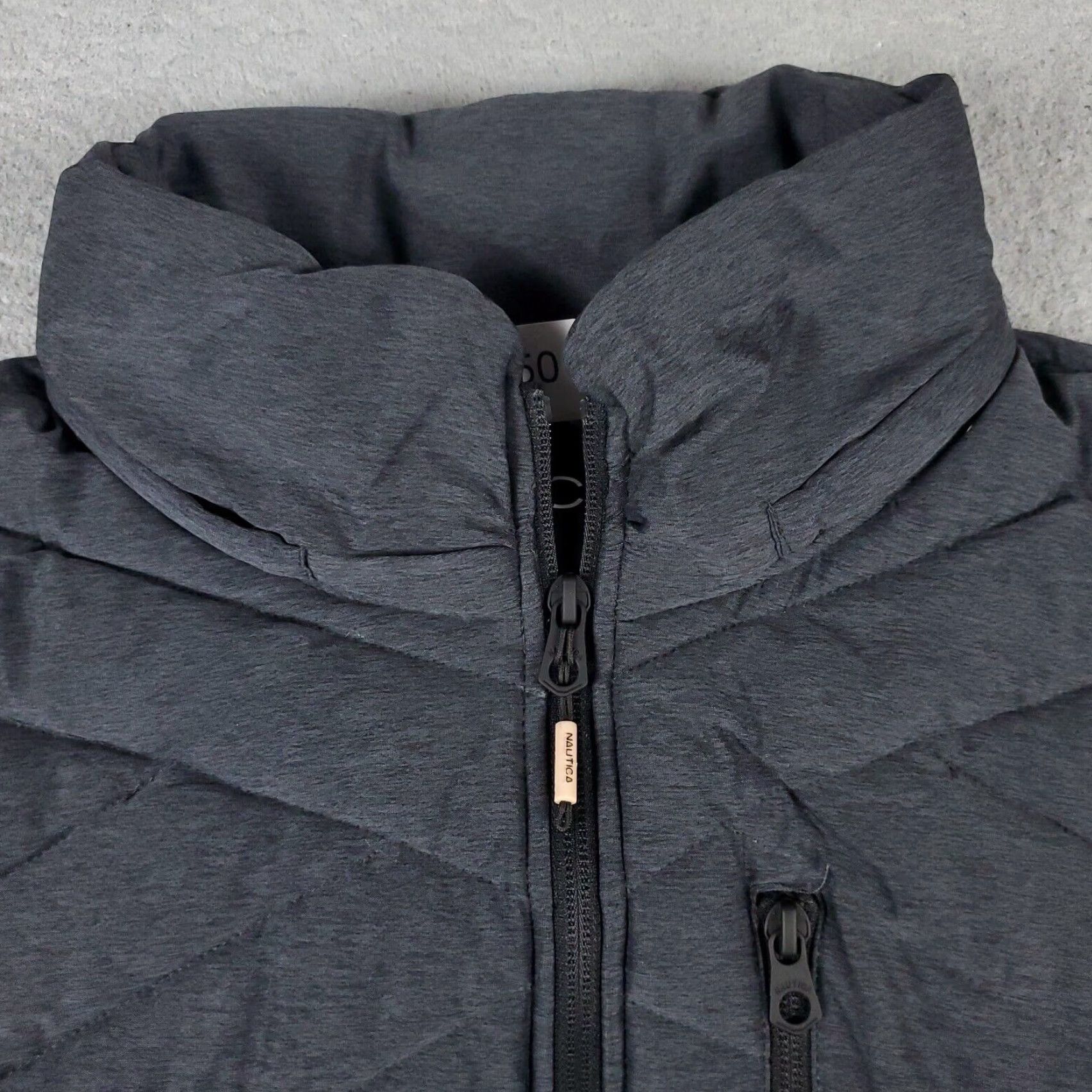 Nautica Nautica Jacket Womens Size Medium Gray Puffer Full Zip Coat Ladies Size M / US 6-8 / IT 42-44 - 3 Thumbnail