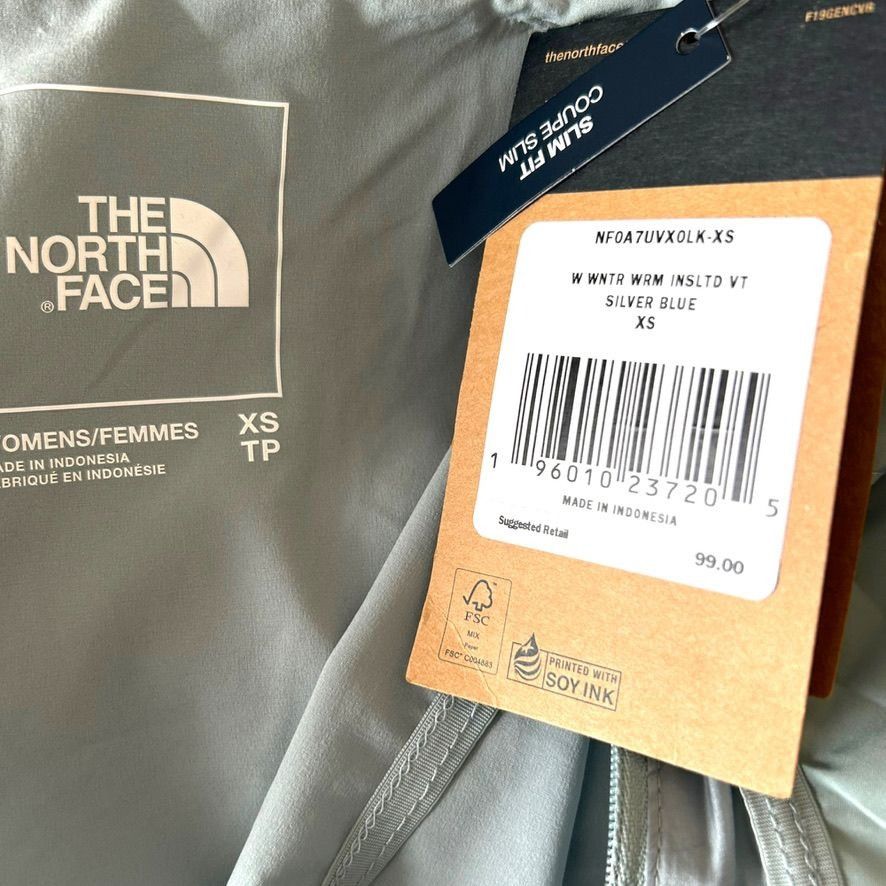 The North Face NWT North Face Lightweight Hiking Vest XS Silver Blue Mint W Size XS / US 0-2 / IT 36-38 - 9 Thumbnail