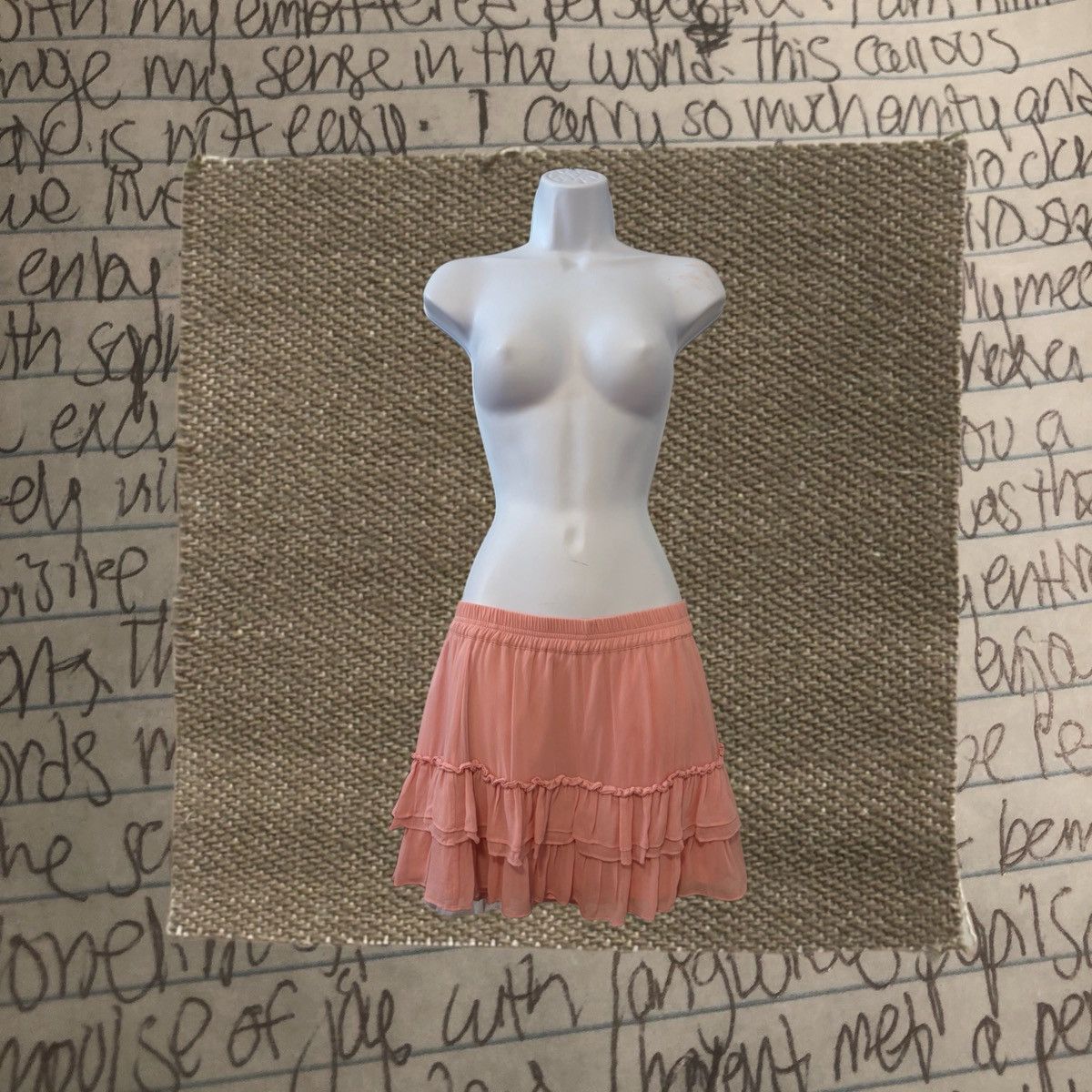 Generation Love silk mini skirt with ruffles Size 28" / US 6 / IT 42 - 4 Thumbnail