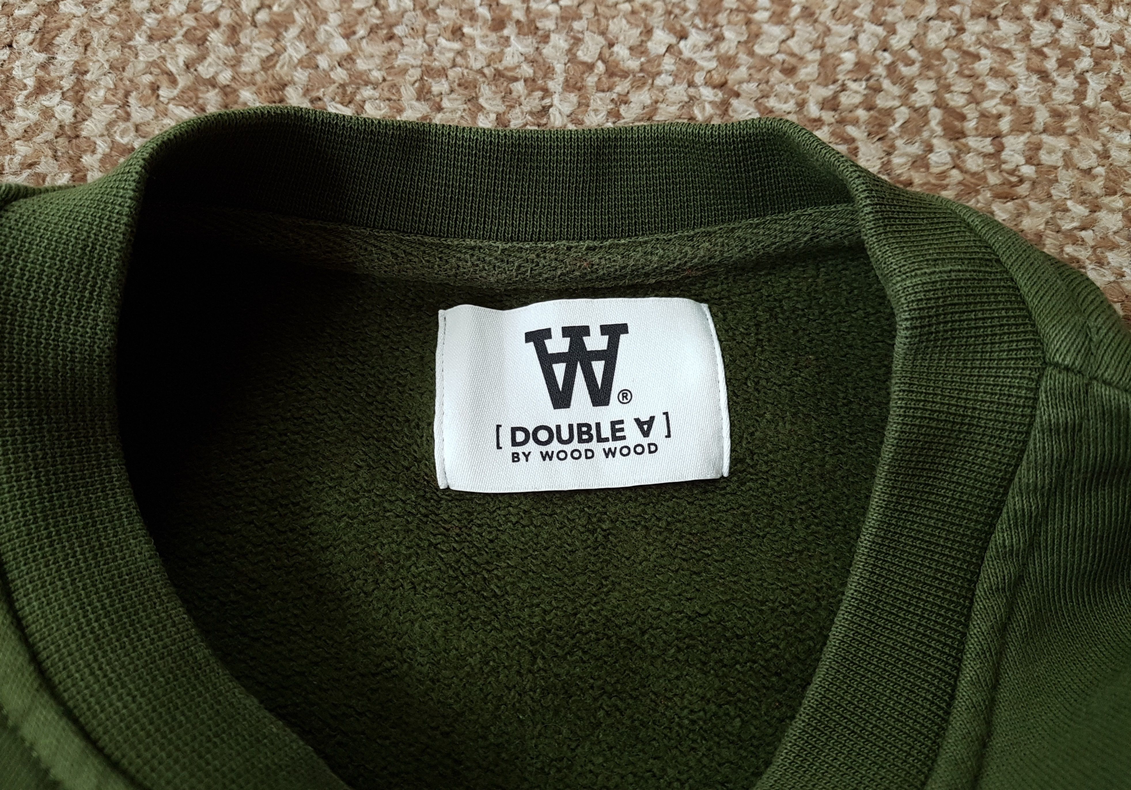 Wood Wood Wood Wood Double A Tye Sweatshirt Pullover Crewneck Size US S / EU 44-46 / 1 - 6 Thumbnail