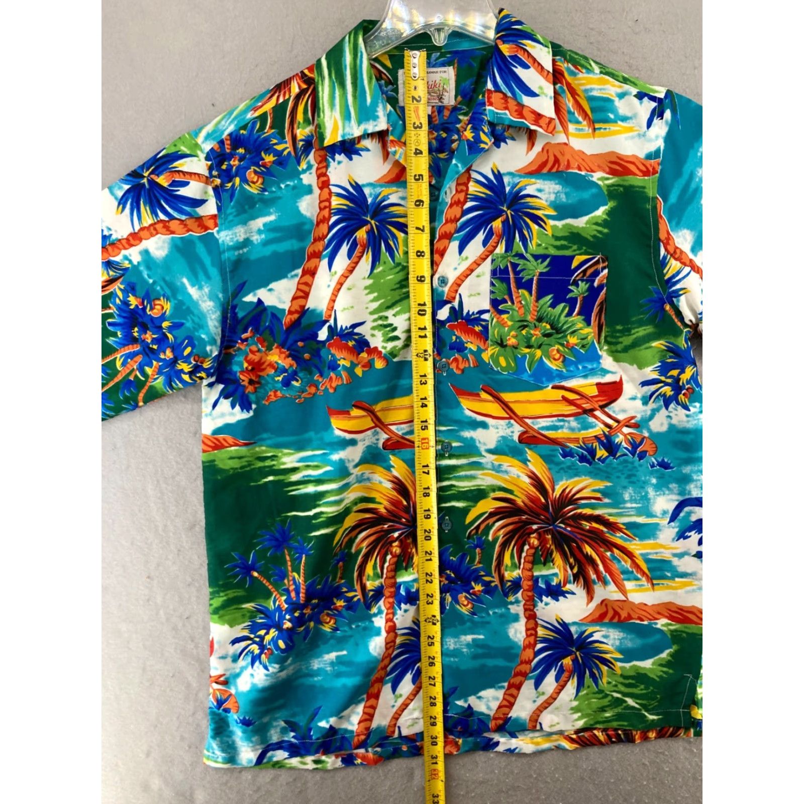 Vintage Hawaiian Shirt Waikiki Beach Floral Size US L / EU 52-54 / 3 - 3 Thumbnail