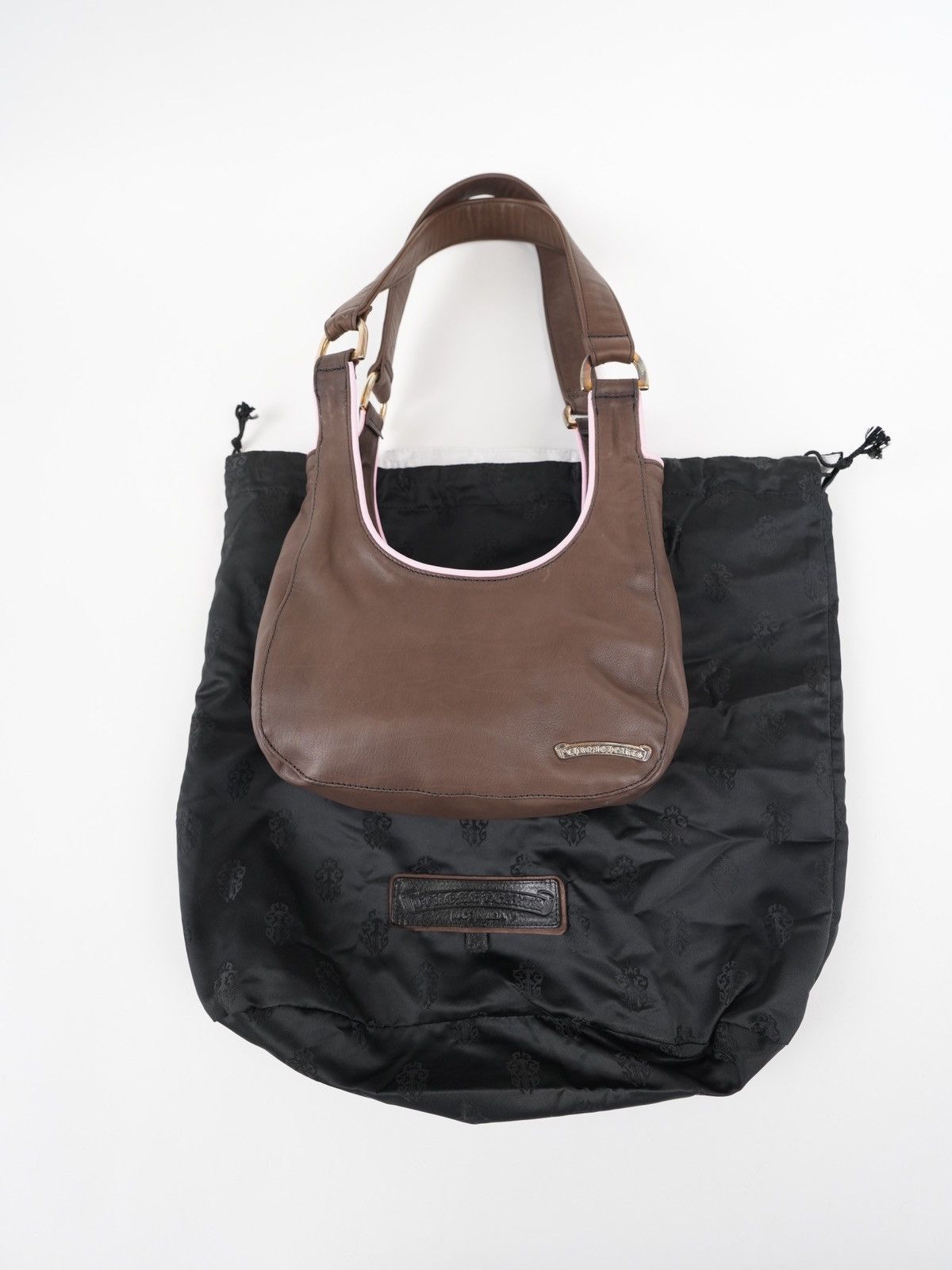 Chrome Hearts Chrome Hearts Double Shoulder Strap Hobo Bag Size ONE SIZE - 14 Thumbnail