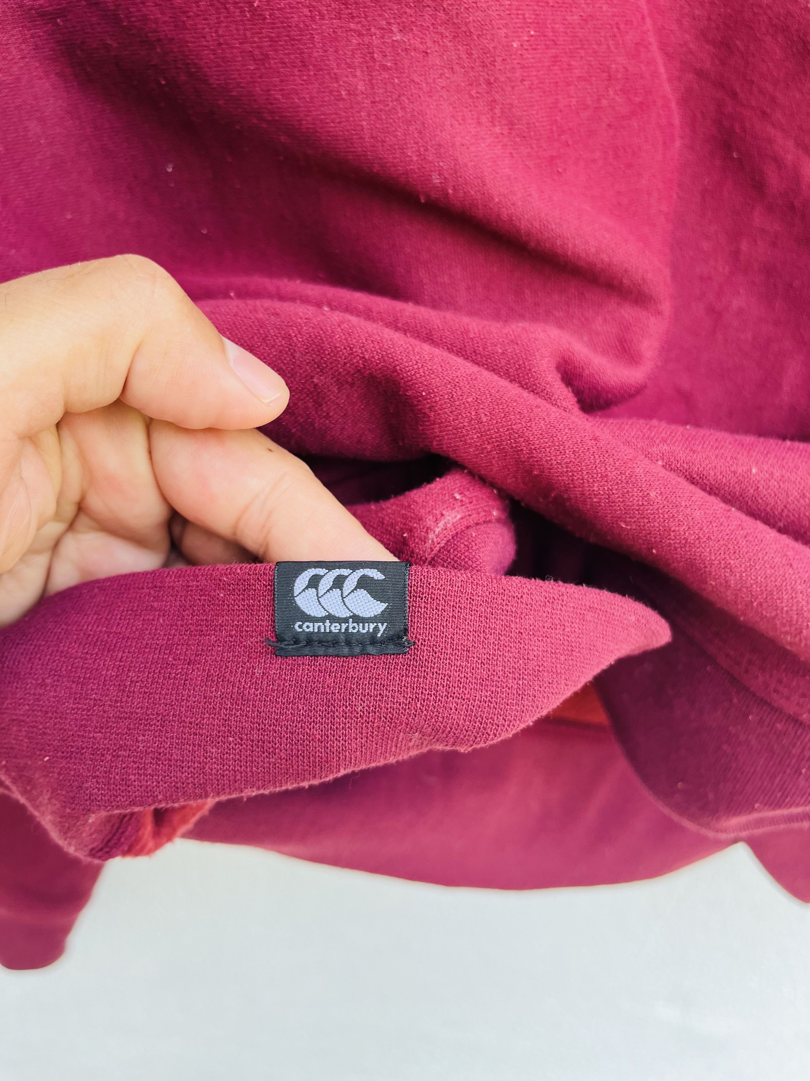 Canterbury of New Zealand Vintage Canterbury Of New Zealand Maroon Hoodie Size US XL / EU 56 / 4 - 10 Thumbnail