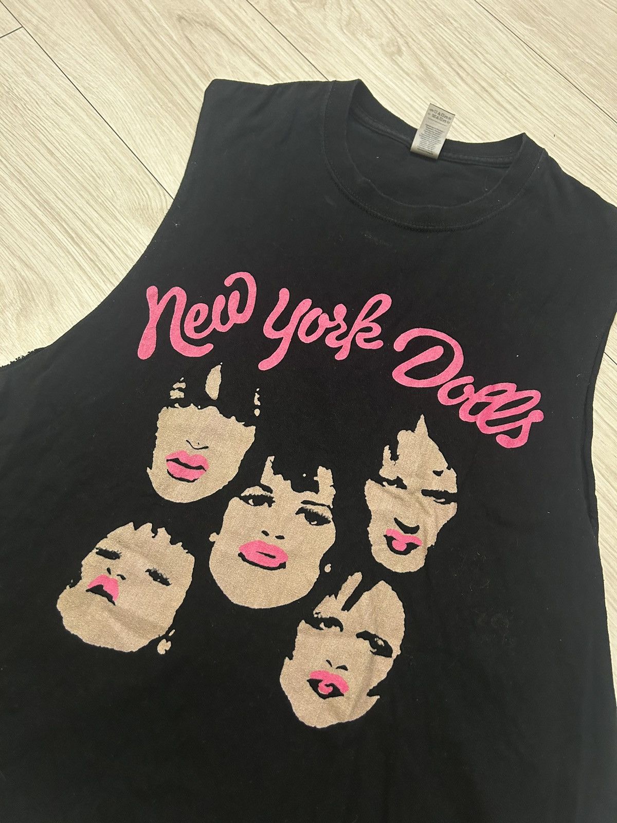 Band Tees × Vintage Vintage New York Dolls tee Size US L / EU 52-54 / 3 - 3 Thumbnail