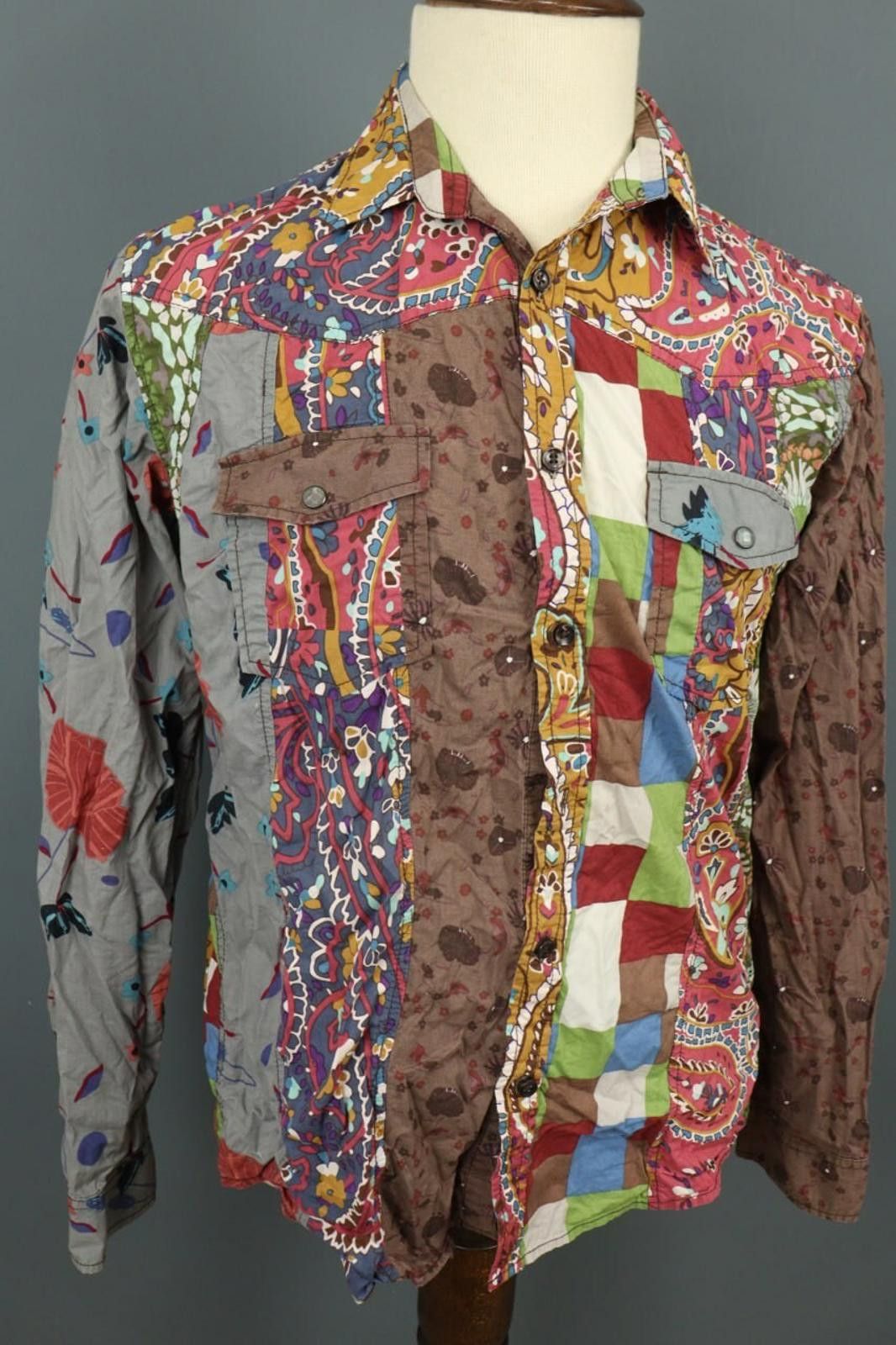 Desigual Desigual Regualr Fit Printed Abstract Shirt Size XL Size US XL / EU 56 / 4 - 5 Thumbnail