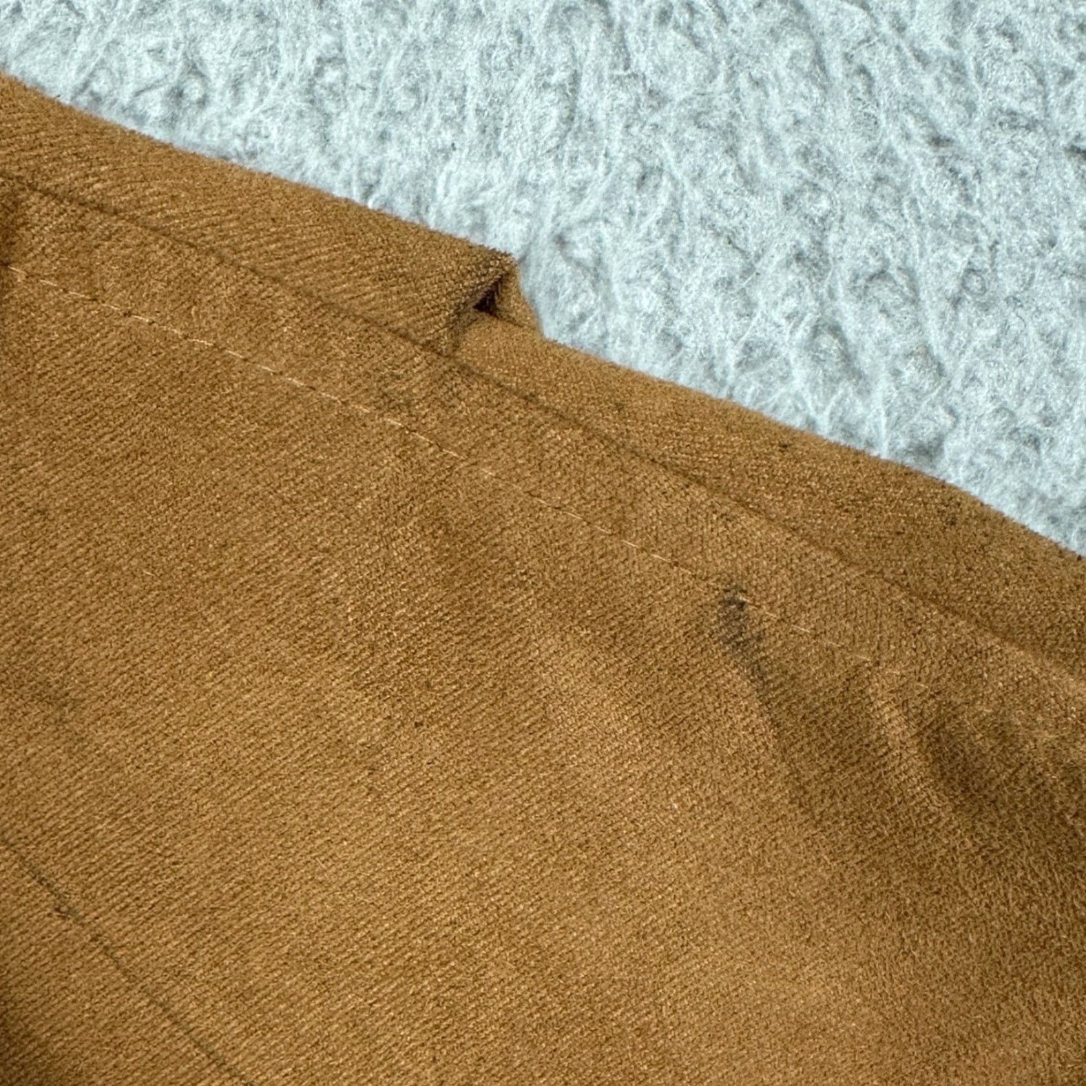 Vintage Zero Restriction Jacket Mens 3XL Brown Golf Snap Button Pullover Logo Microsuede Windshirt Jacket Size US XXL / EU 58 / 5 - 7 Thumbnail