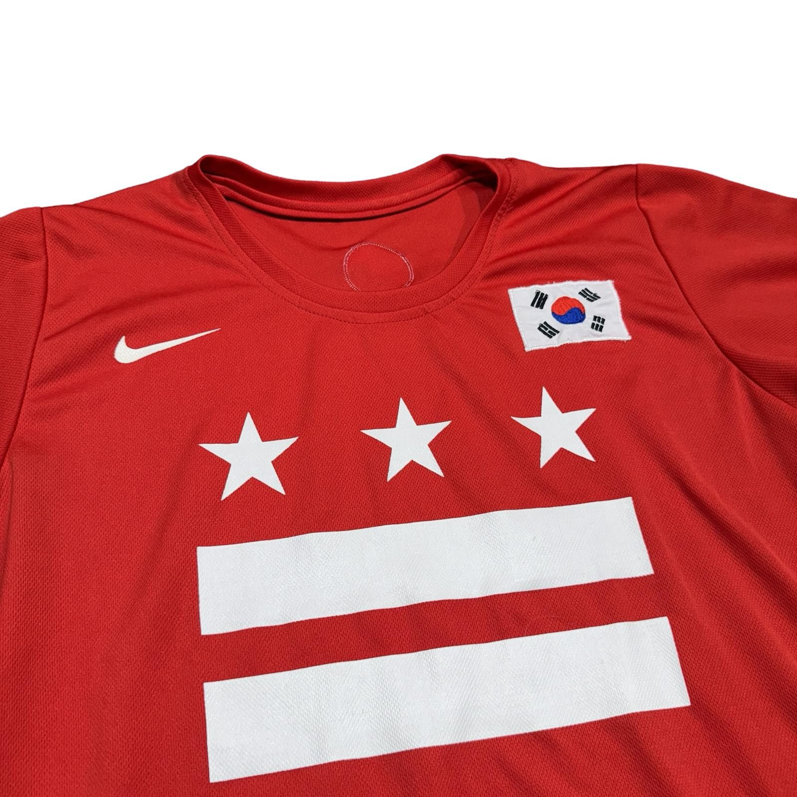 Nike Nike South Korea Red Gold Blooded Basketball Jersey Size US XL / EU 56 / 4 - 3 Thumbnail