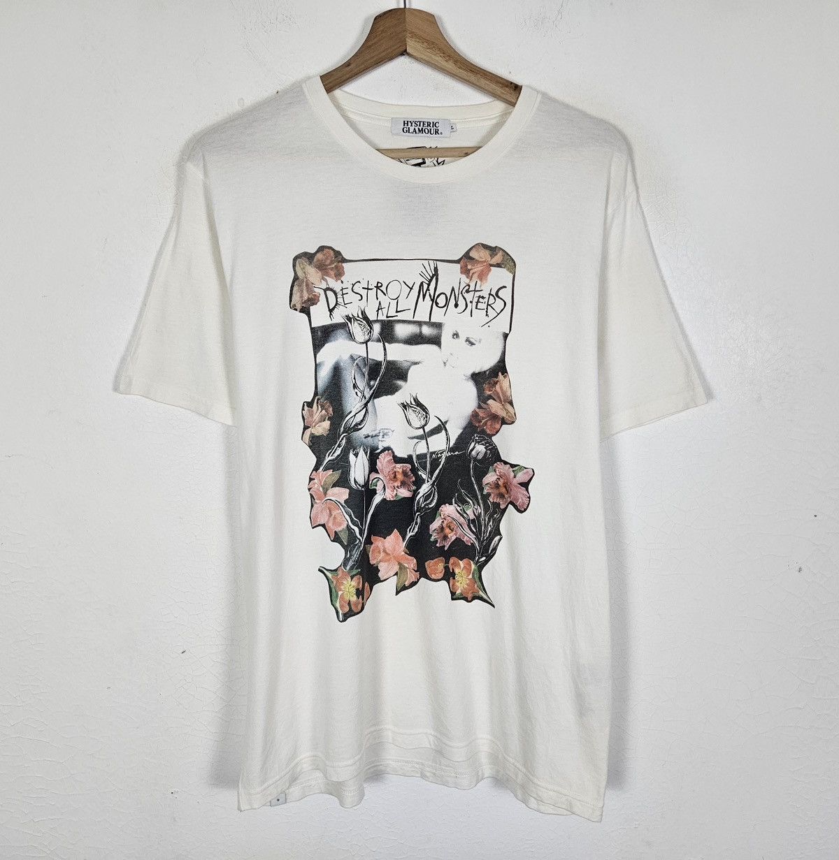 Hysteric Glamour Hysteric Glamour Destroy All Monster shirt Size US L / EU 52-54 / 3 - 3 Thumbnail