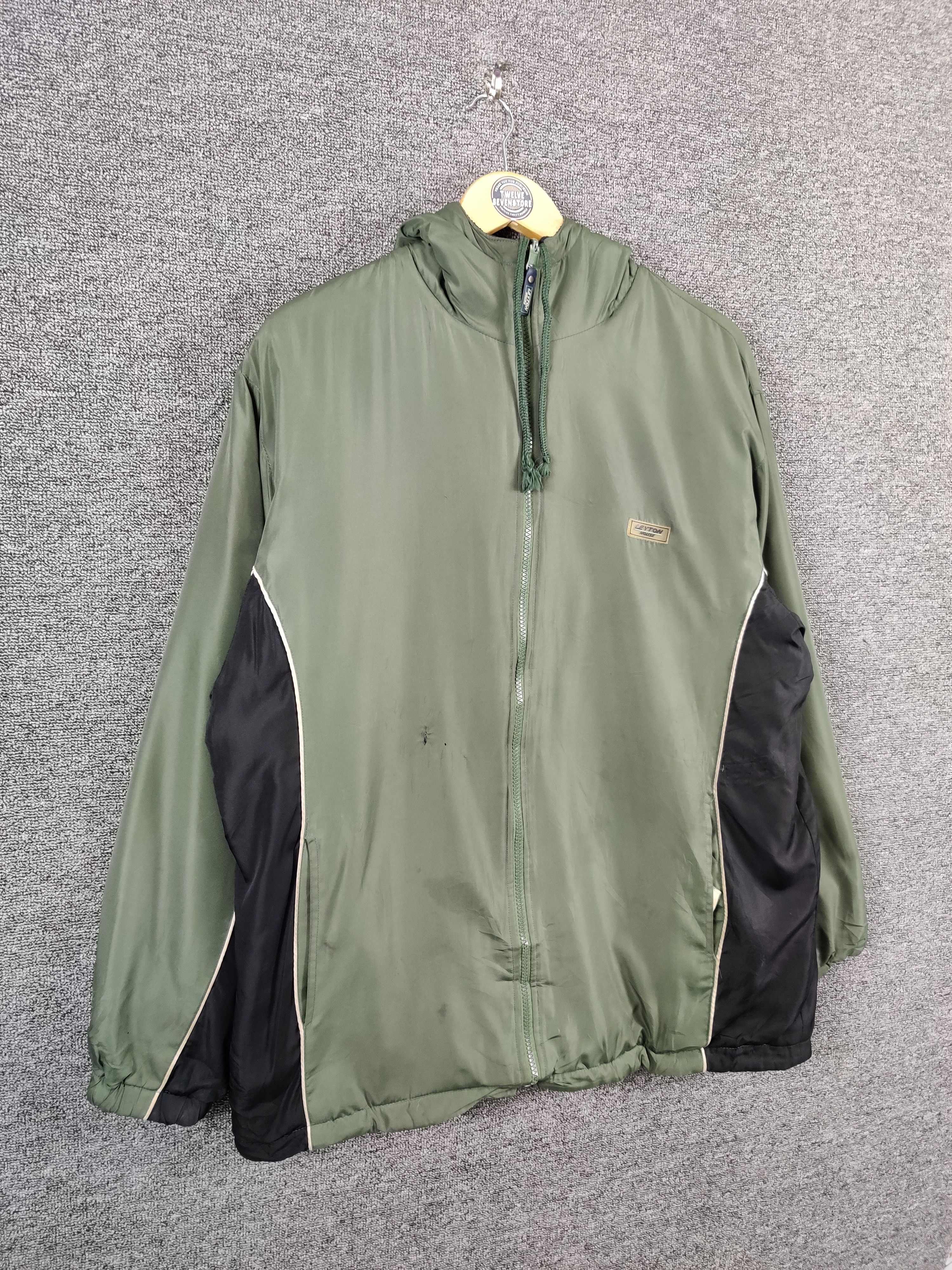 Japanese Brand Vintage Leyton House Zipper Light Jacket Size US L / EU 52-54 / 3 - 6 Thumbnail
