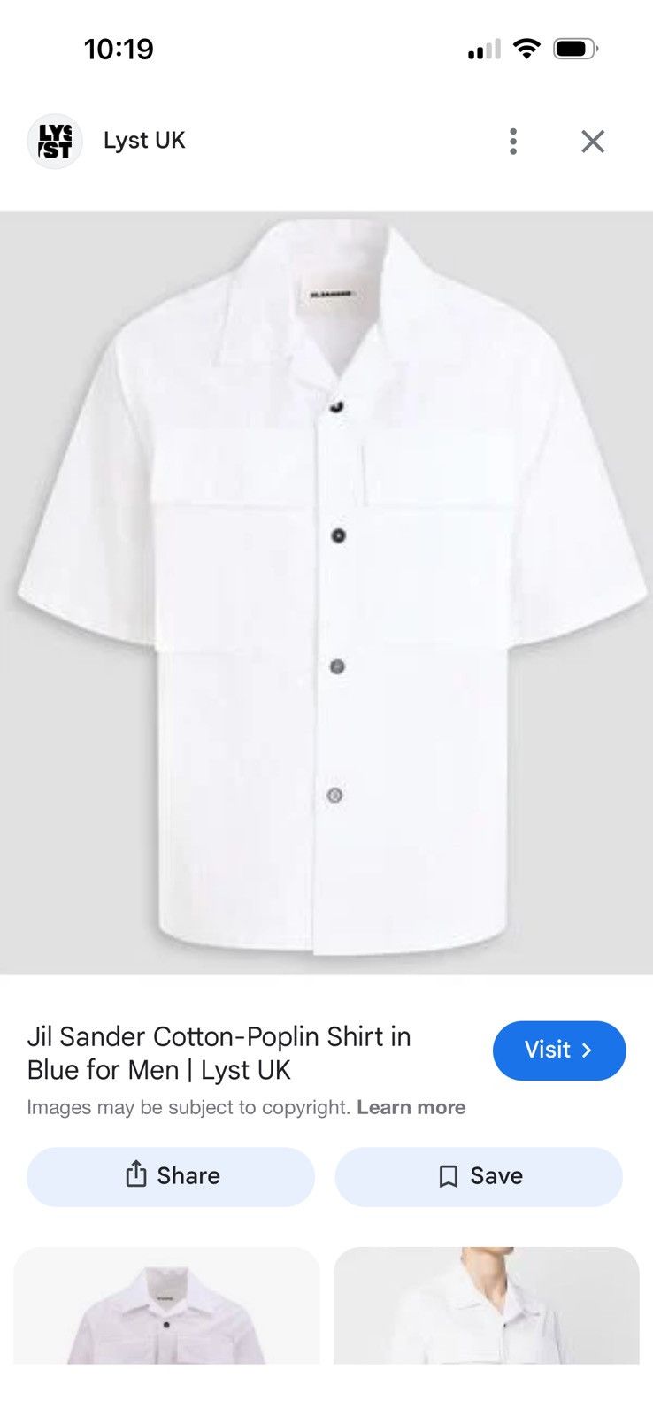 Jil Sander JIL SANDER shirt SEE sizes SHOWN IN PHOTOS BY TAPE MEASURE Size US M / EU 48-50 / 2 - 3 Thumbnail