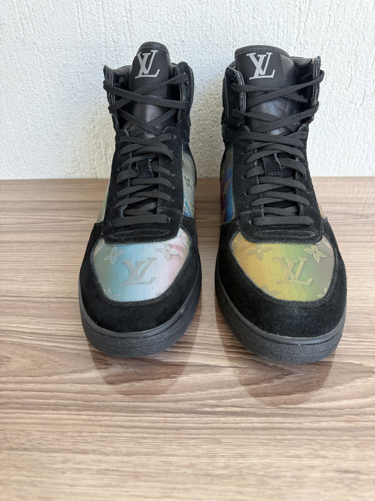 Louis Vuitton Monogram Rivoli leather sneakers Size US 10 / EU 43 - 5 Thumbnail