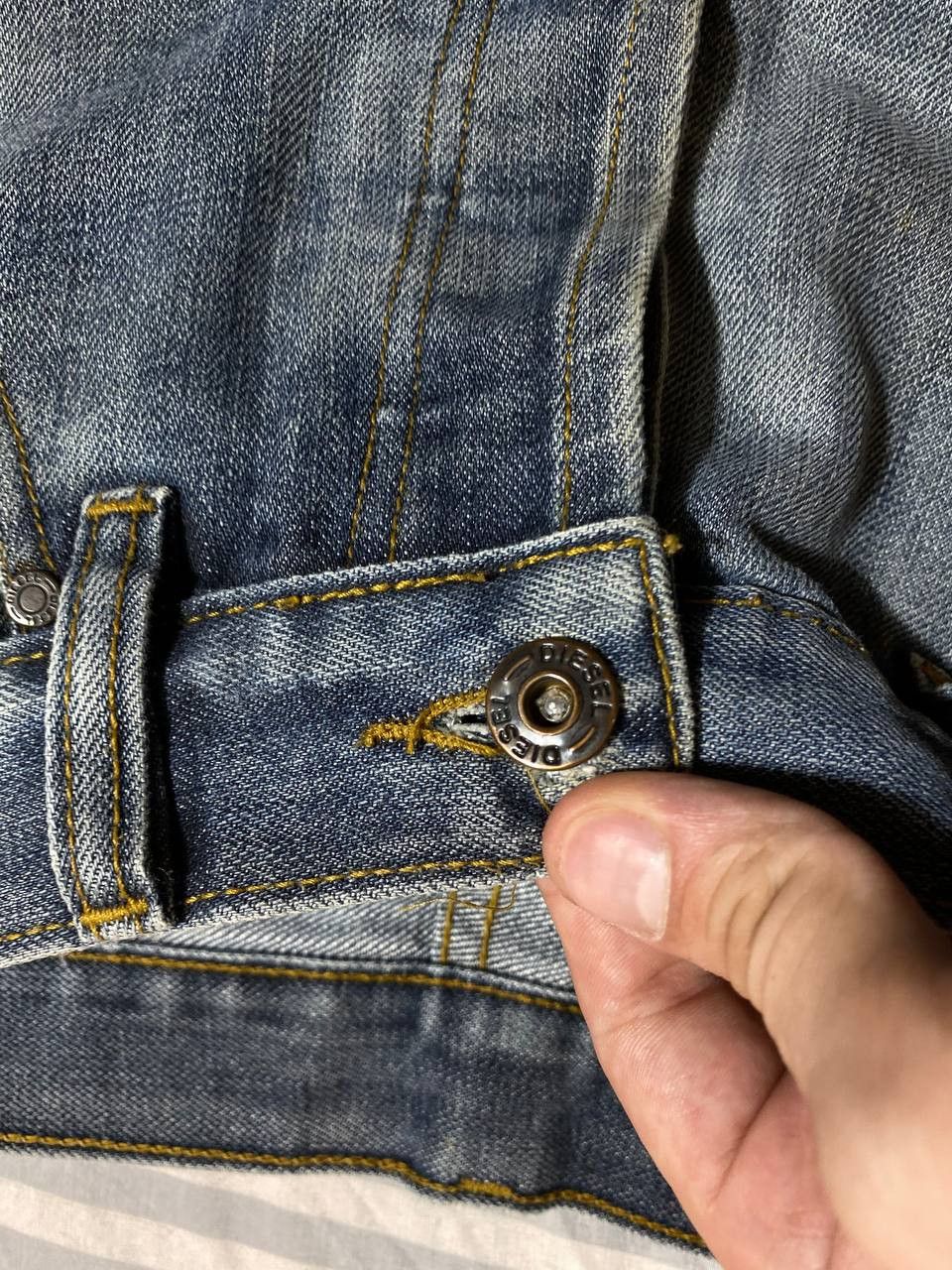 Diesel × Vintage Crazy Vintage Diesel Industries Baggy Denim Jeans Y2K Size US 34 / EU 50 - 19 Thumbnail