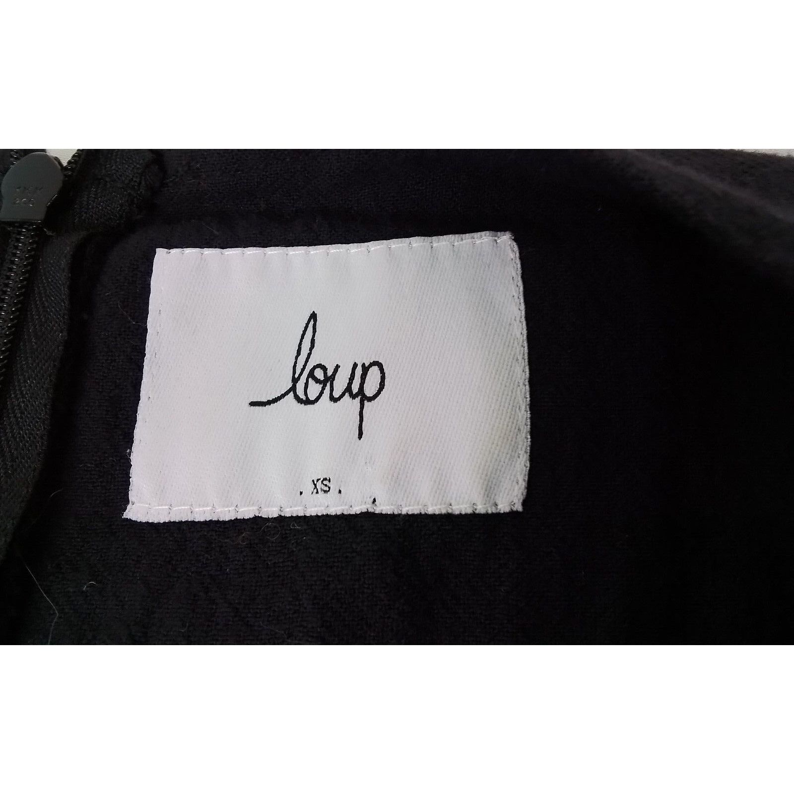 Other Loup Dress Women's XS Black 100% Cotton Made in NYC Size XS / US 0-2 / IT 36-38 - 5 Thumbnail
