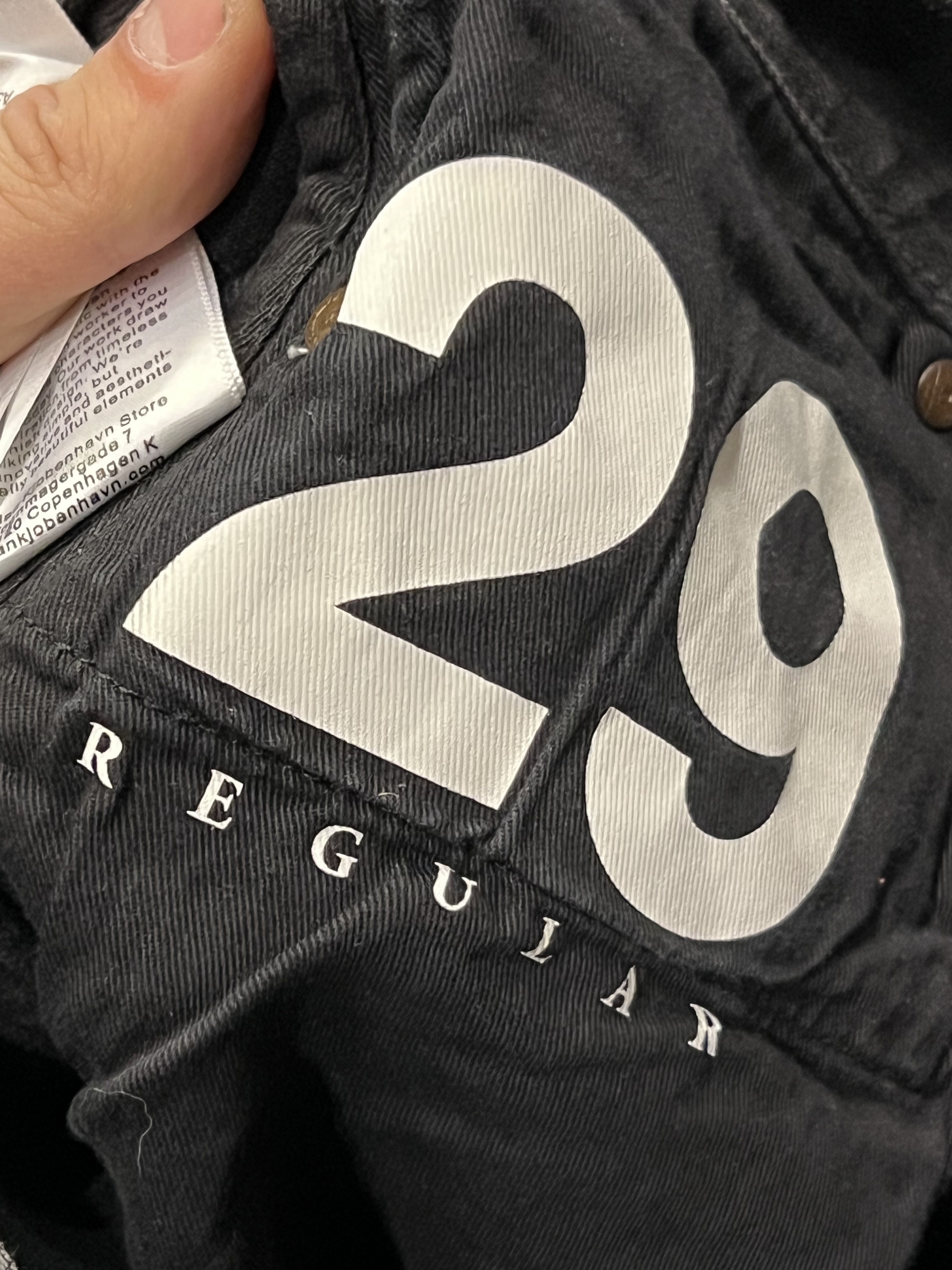 Han Kjobenhavn Han Kjobenhavn black Japanese Selvedge denim Size US 29 - 6 Thumbnail