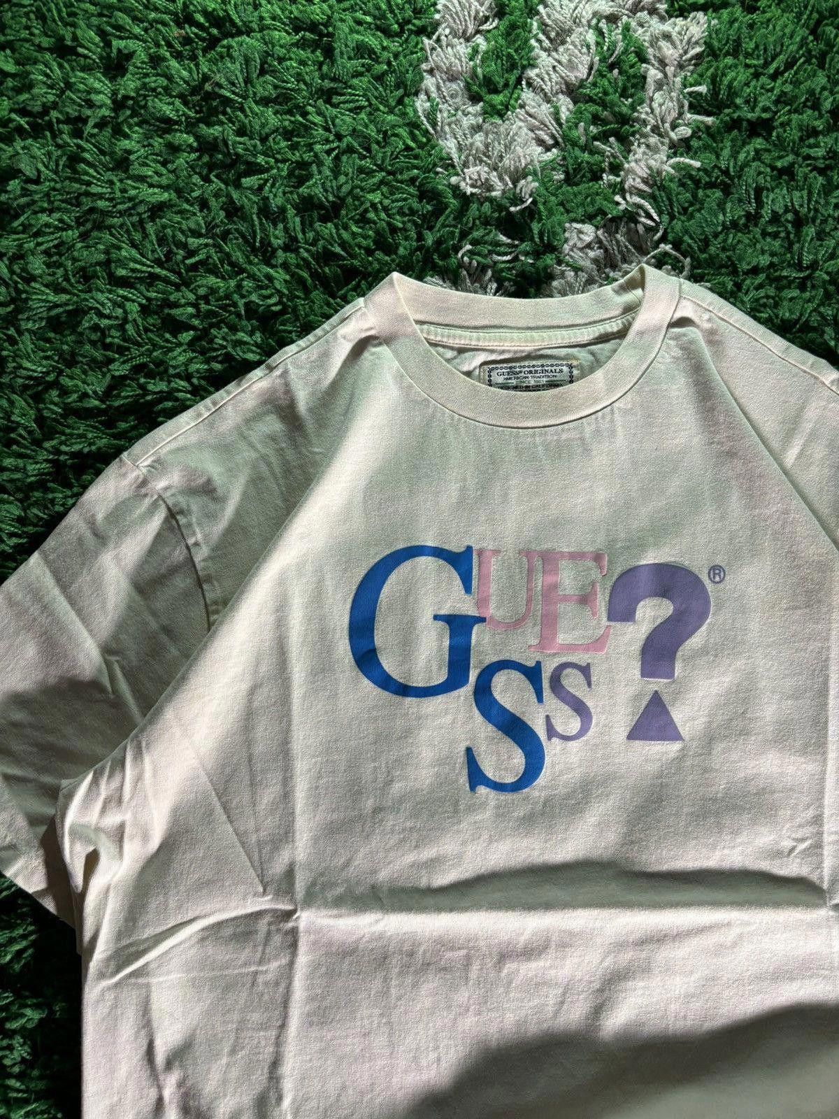 Guess Vintage Guess Spellout Tee Size US M / EU 48-50 / 2 - 3 Thumbnail