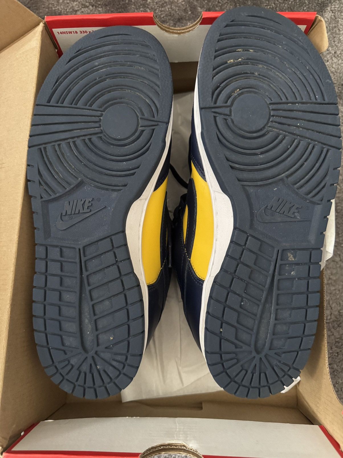 Nike Nike Dunk Low Michigan Size US 10 / EU 43 - 4 Thumbnail