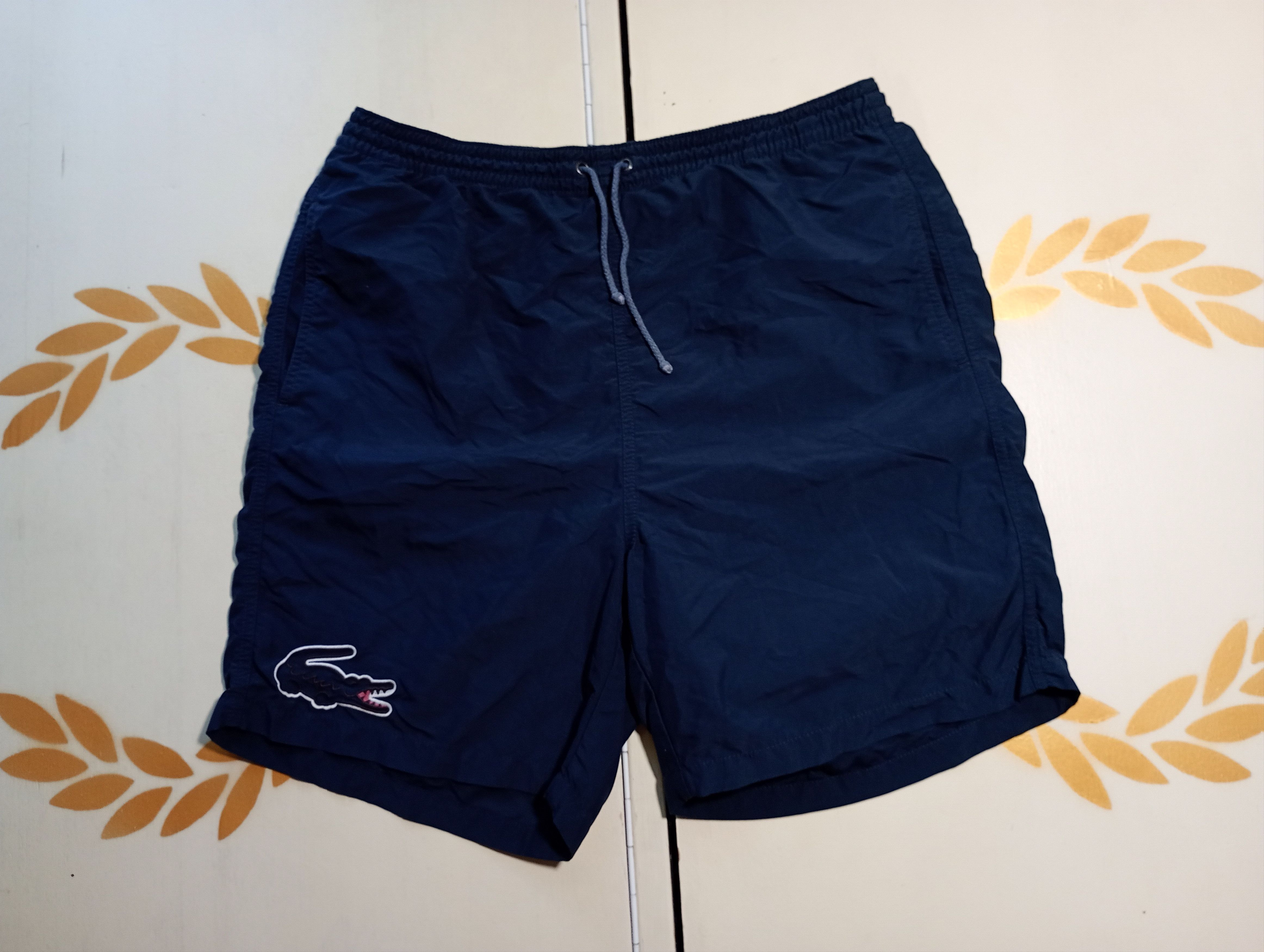 Lacoste Lacoste Big Croco Swim Shorts Size US 32 / EU 48 - 1 Thumbnail