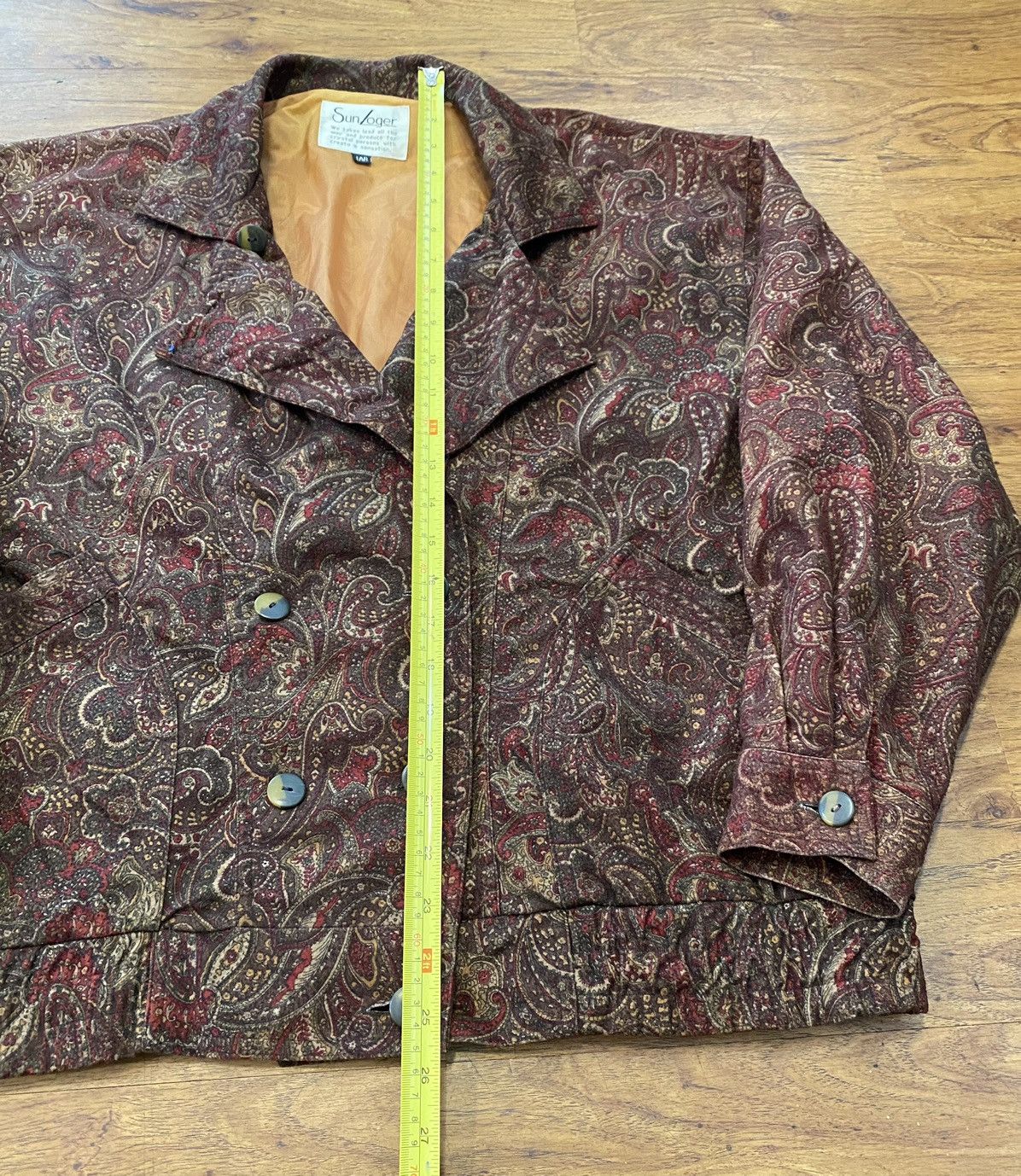 Japanese Brand Vintage 70’s 80’s Sun Loger Jacket Japanese Designer Brand Size L / US 10 / IT 46 - 7 Thumbnail