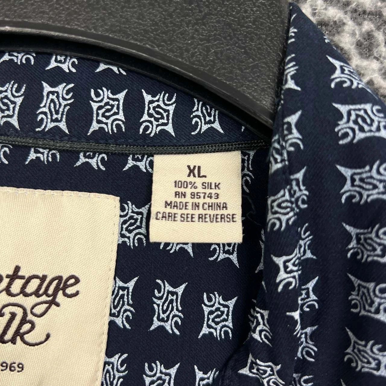 Other Vintage Silk Button Up Shirt Men Short Sleeve Collared XL Size US XL / EU 56 / 4 - 5 Thumbnail