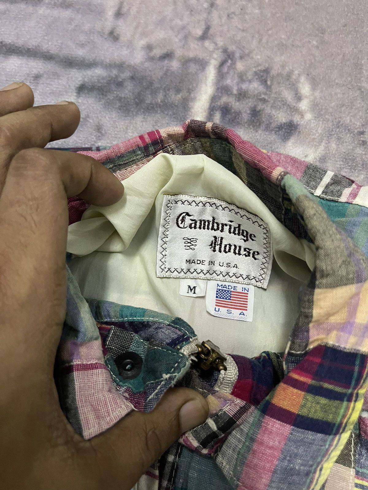 Kapital 80s KAPITAL INSPIRED BRAND CAMBRIDGE HOUSE PATCHWORK RARE Size US M / EU 48-50 / 2 - 8 Thumbnail