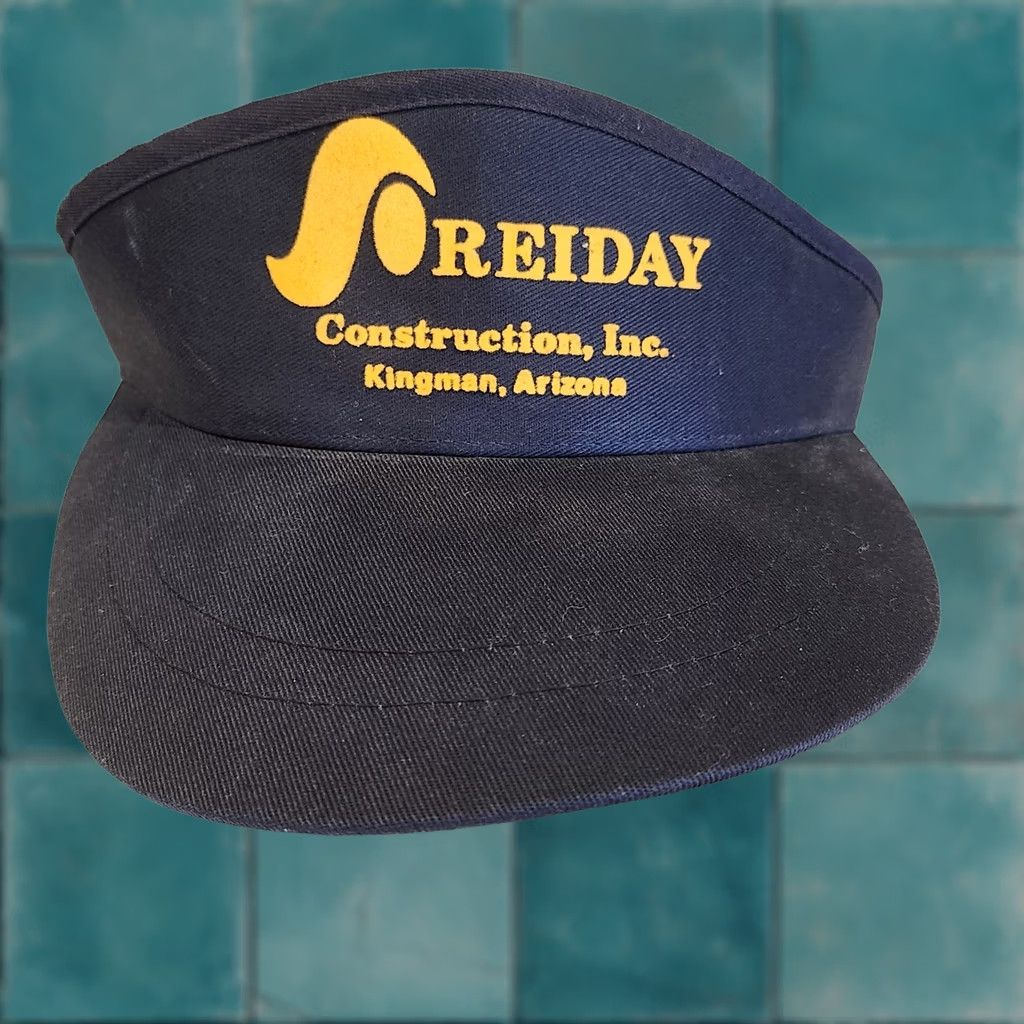 Vintage Mohr's Soreiday Visor Men Adjustable Blue Solid Lightweight Breathable Casual Travel Advertisement Cap Size ONE SIZE - 1 Thumbnail