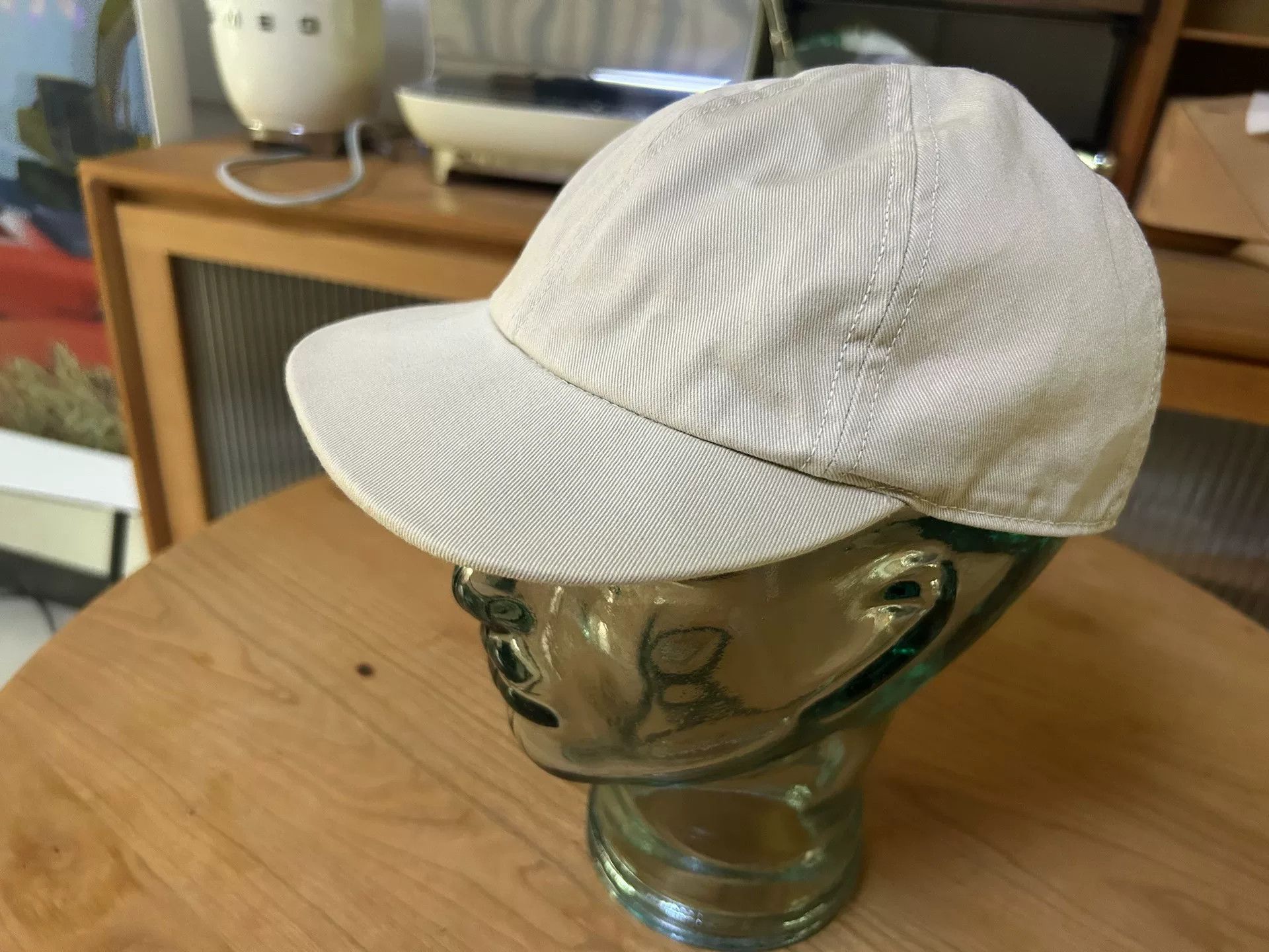 At Last & Co rare beige short-brim cap from at last co Size ONE SIZE - 1 Thumbnail