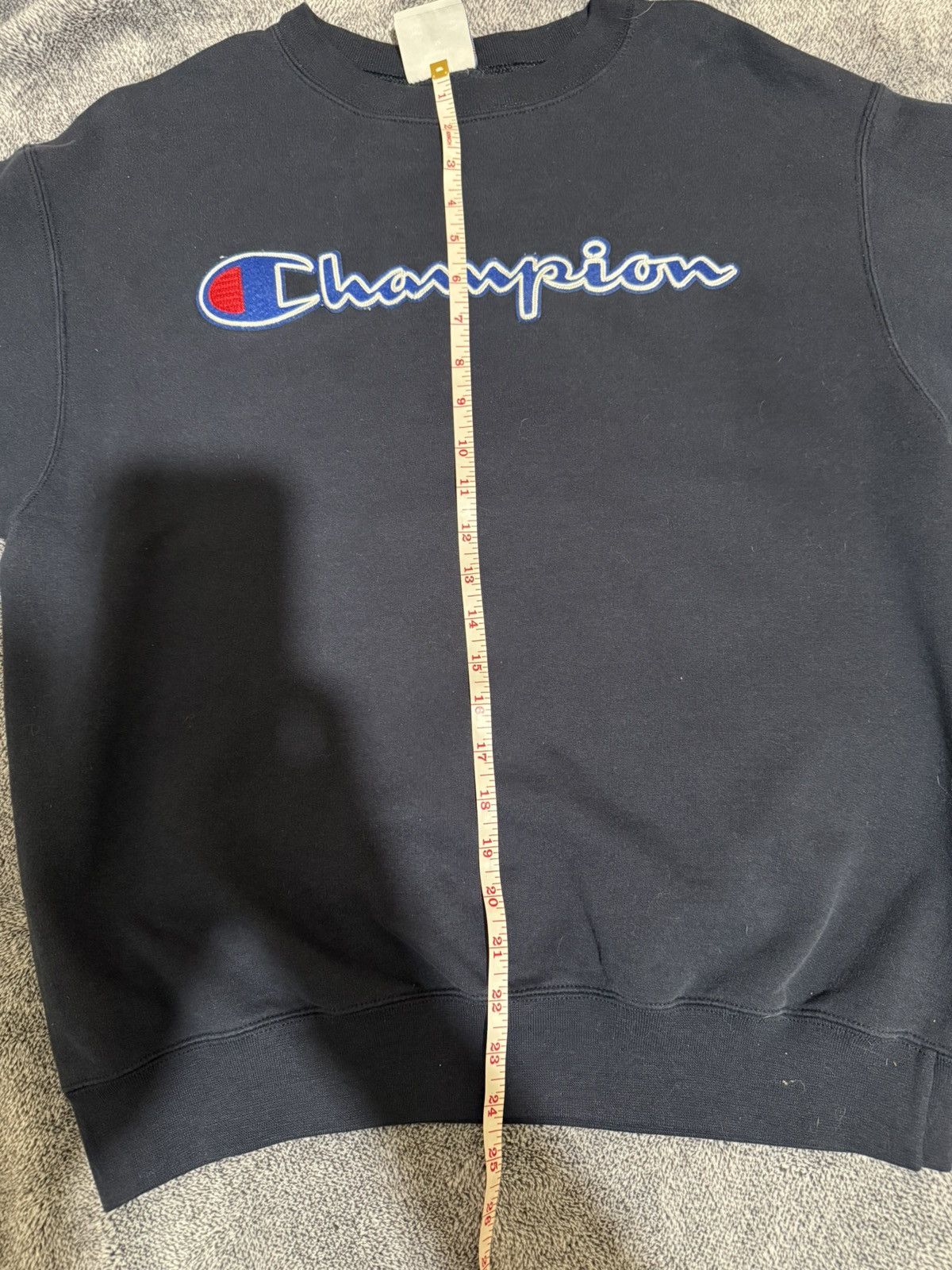 Champion Champion Sweater Mens Navy Casual Pullover Sweatshirt Size US M / EU 48-50 / 2 - 5 Thumbnail
