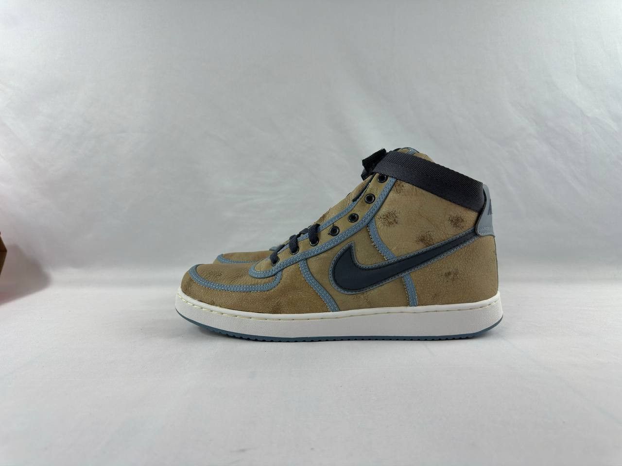 Nike Nike Vandal Supreme Premium 'Sand Dark Blue Grey' 2004 Size US 13 / EU 46 - 4 Thumbnail
