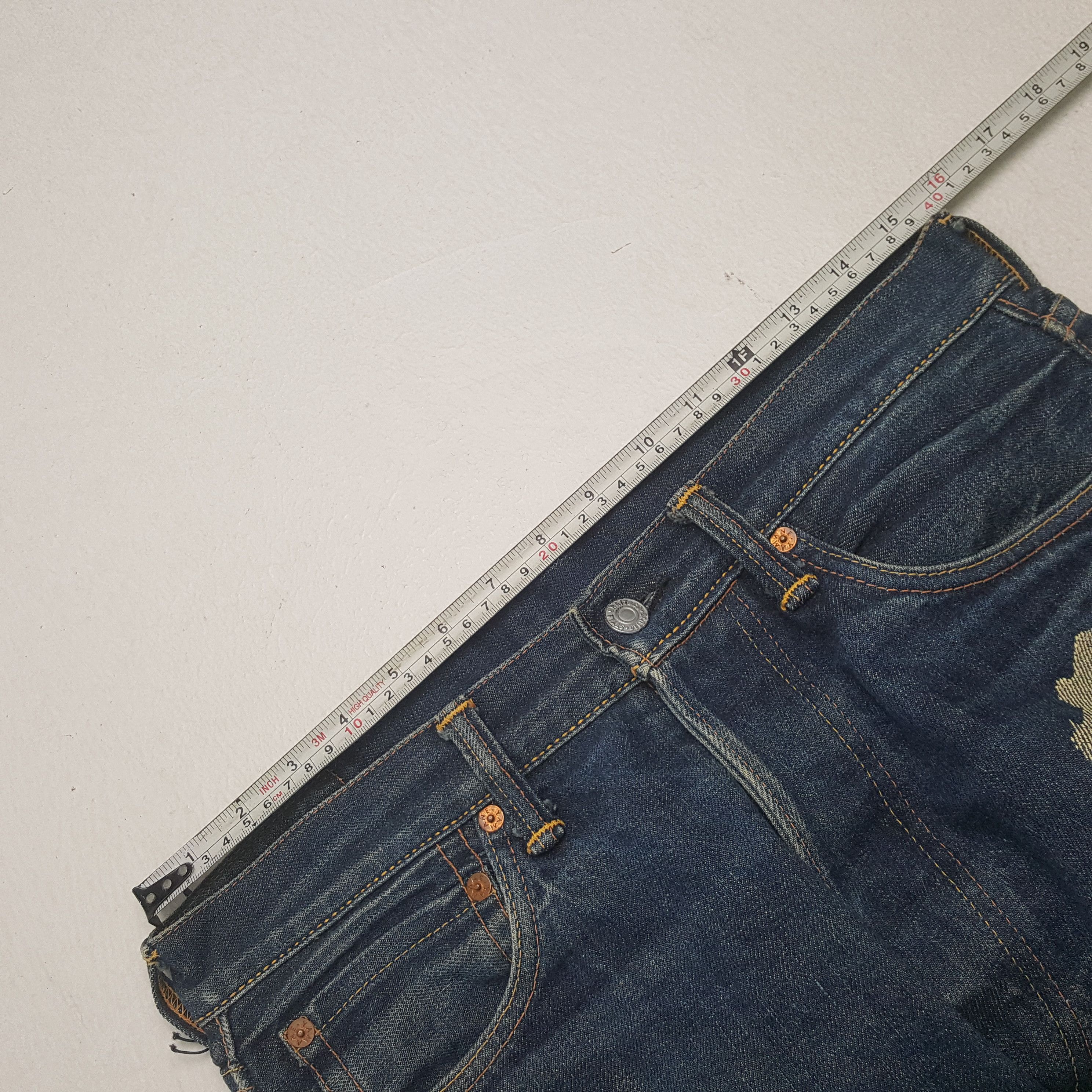 Evisu Evisu Japanese Brand Streetwear Custom Daicock Jeans Size US 30 / EU 46 - 14 Thumbnail