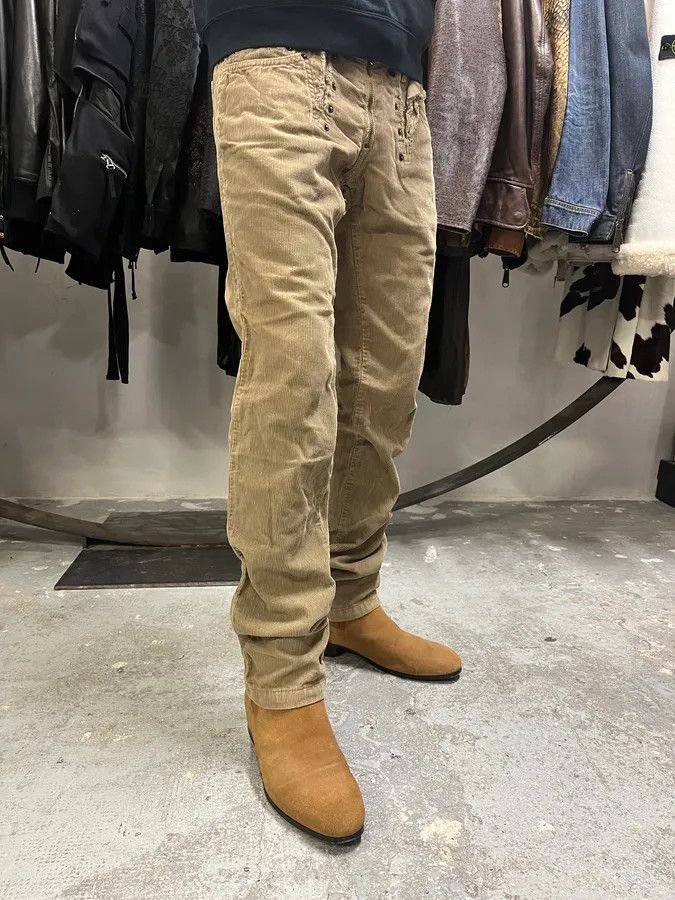 Dolce & Gabbana × Vintage AW2006 Dolce & Gabbana Brown Utility Studded Pants Size US 32 / EU 48 - 7 Thumbnail