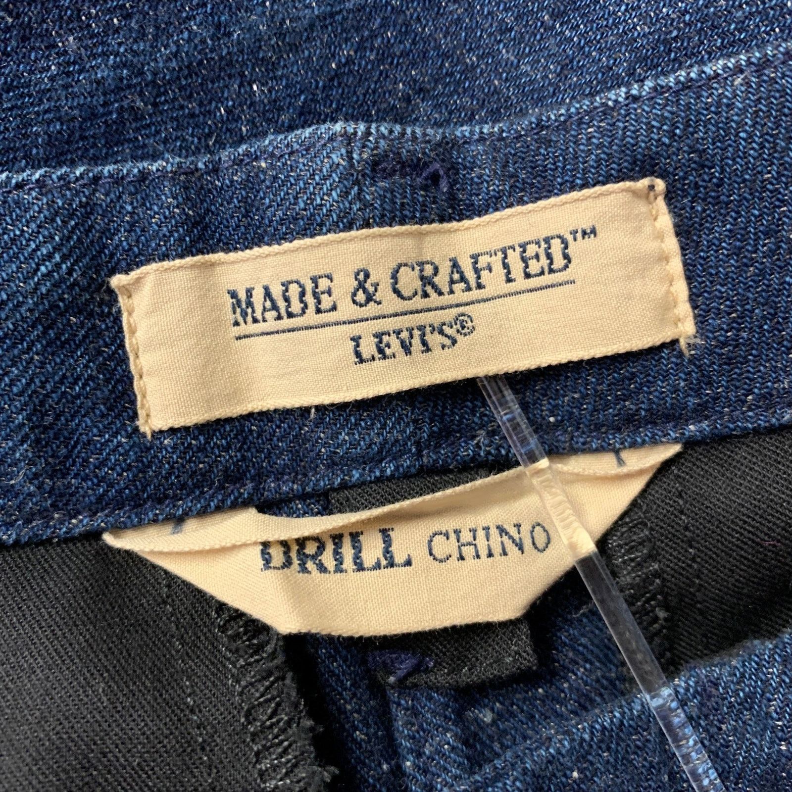 Other MADE & CRAFTED Size 31 Navy Heather Button Fly Casual Pants Size US 31 - 4 Thumbnail