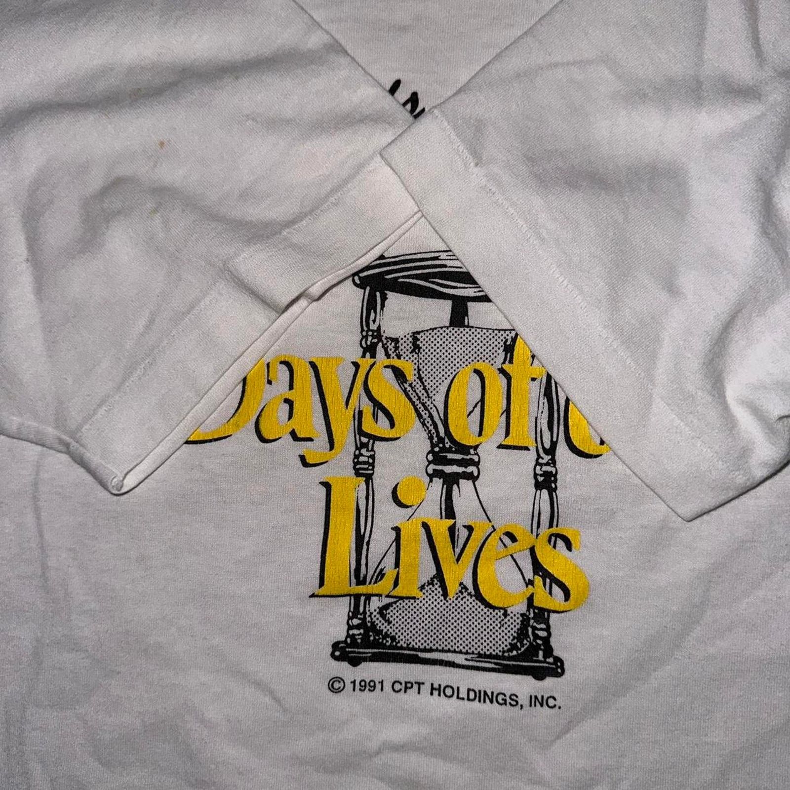 Hanes × Vintage 90s Single Stitch Days Of Our Lives Soap Opera TV Show sz L Size US L / EU 52-54 / 3 - 5 Thumbnail