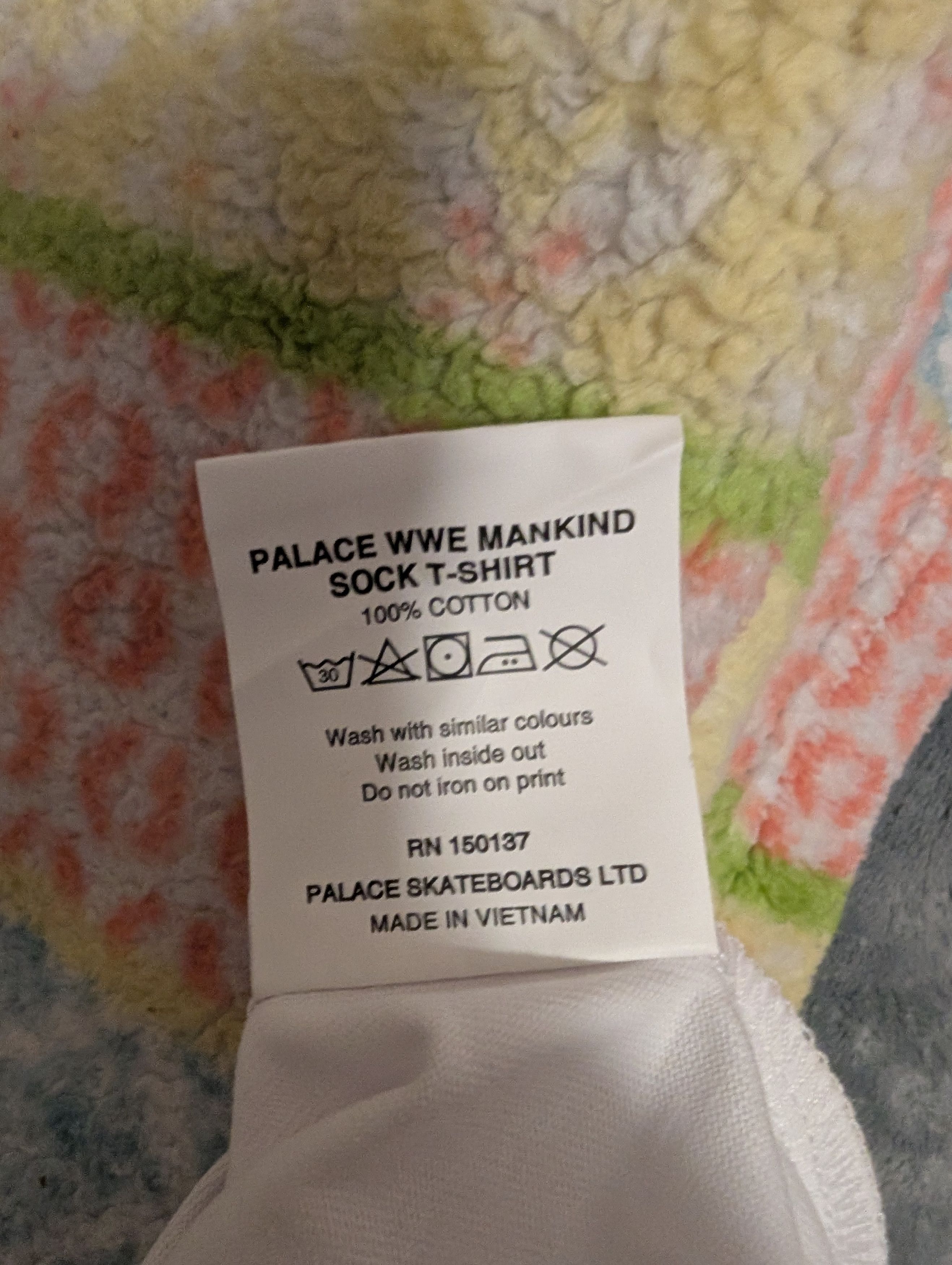 Palace Palace x WWE Mankind Size US XL / EU 56 / 4 - 7 Thumbnail